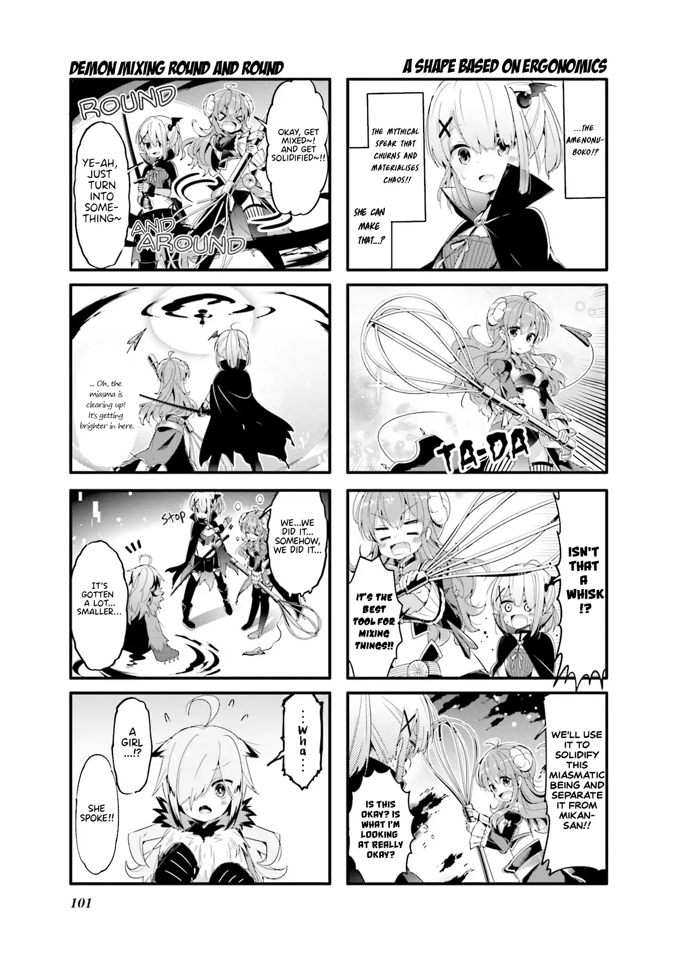 Machikado Mazoku Chapter 50 page 7 - Chapter 50
