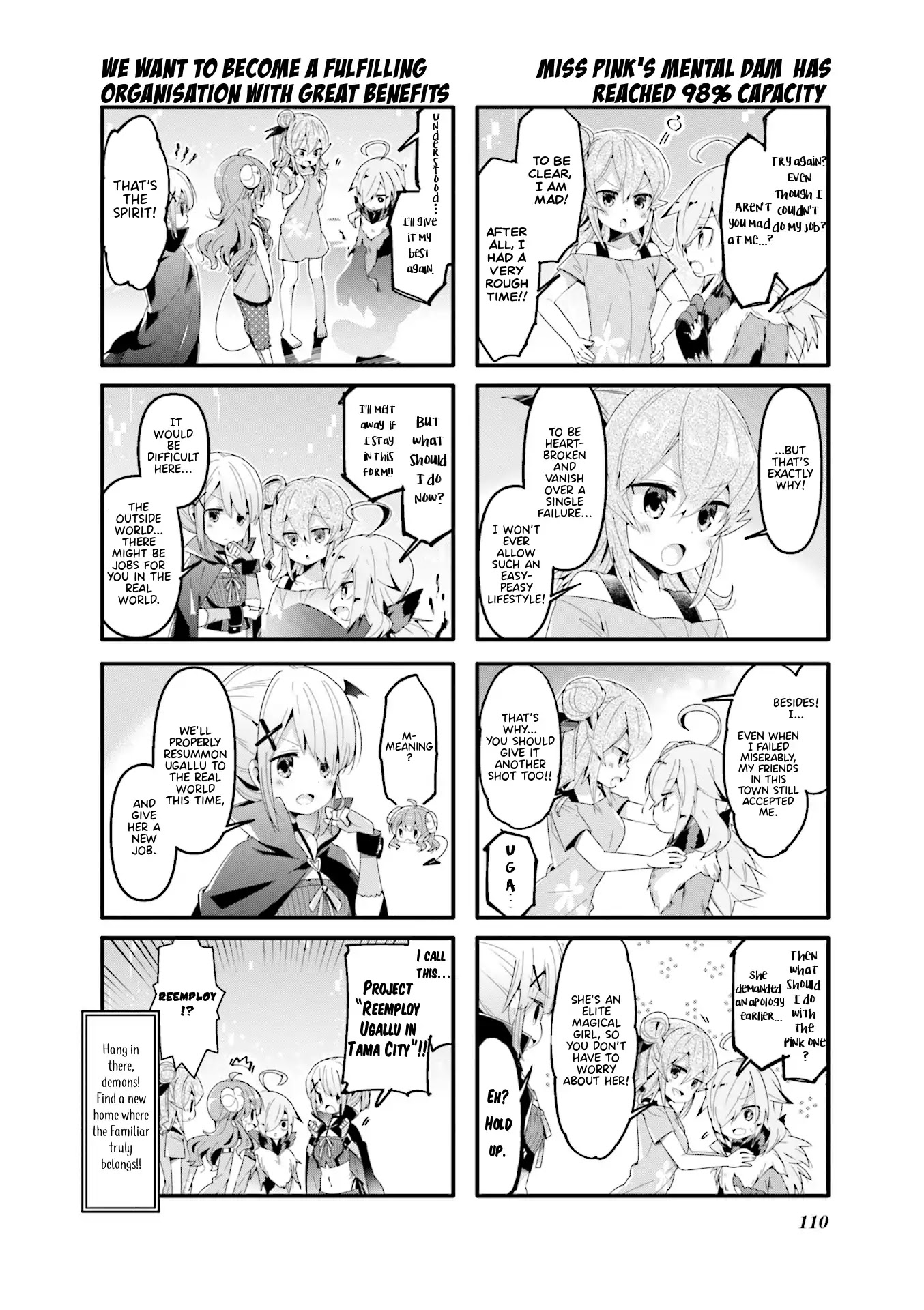 Machikado Mazoku Chapter 51 page 8 - Chapter 51