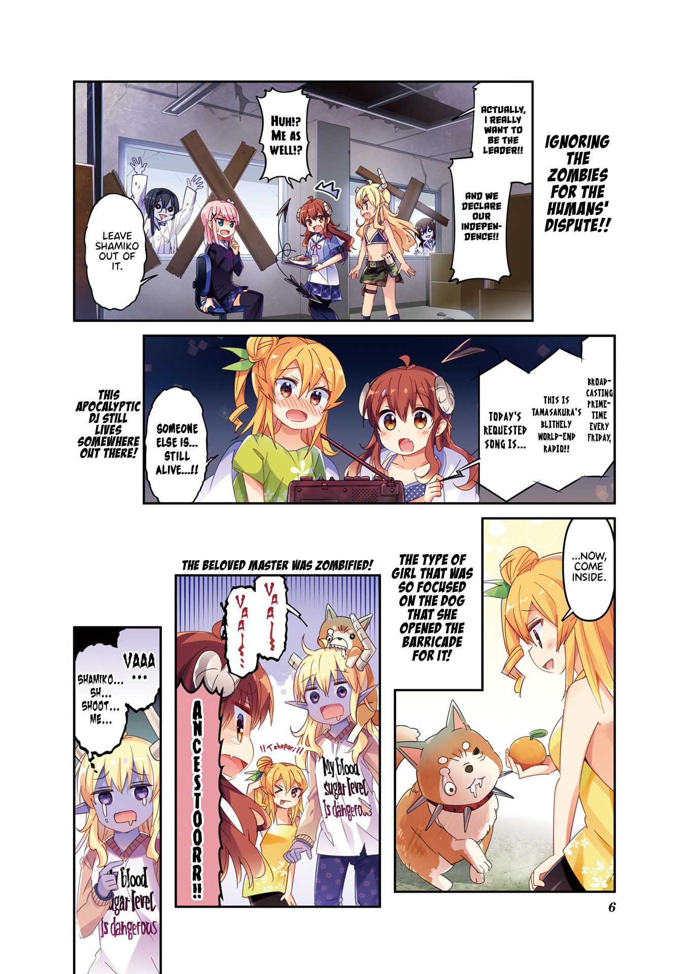 Machikado Mazoku Chapter 52.9 page 7 - Chapter 52.9: Volume 5 Introduction