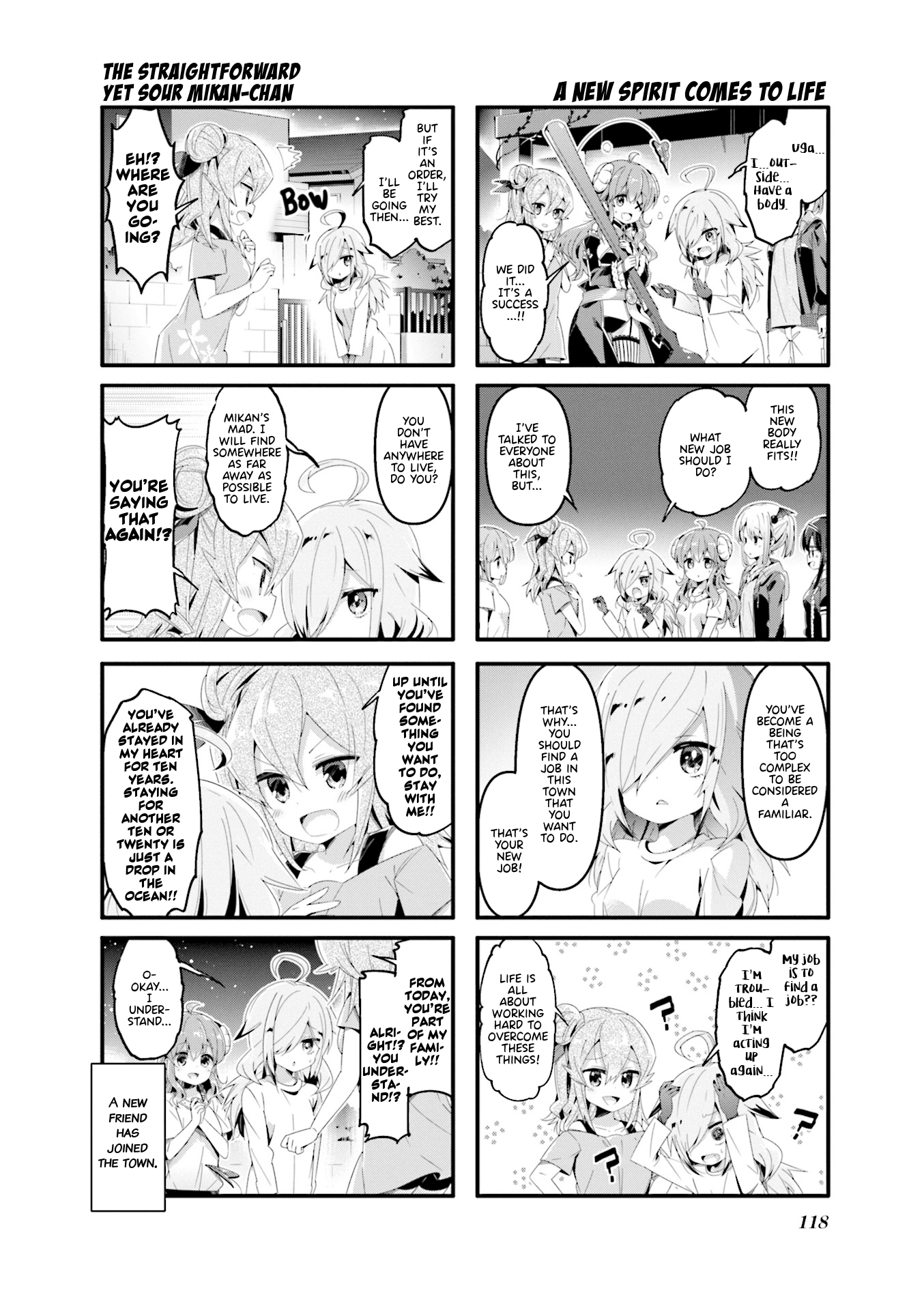 Machikado Mazoku Chapter 52 page 8 - Chapter 52: Ritual of the Dark Night! The Demon’s New Friend!!