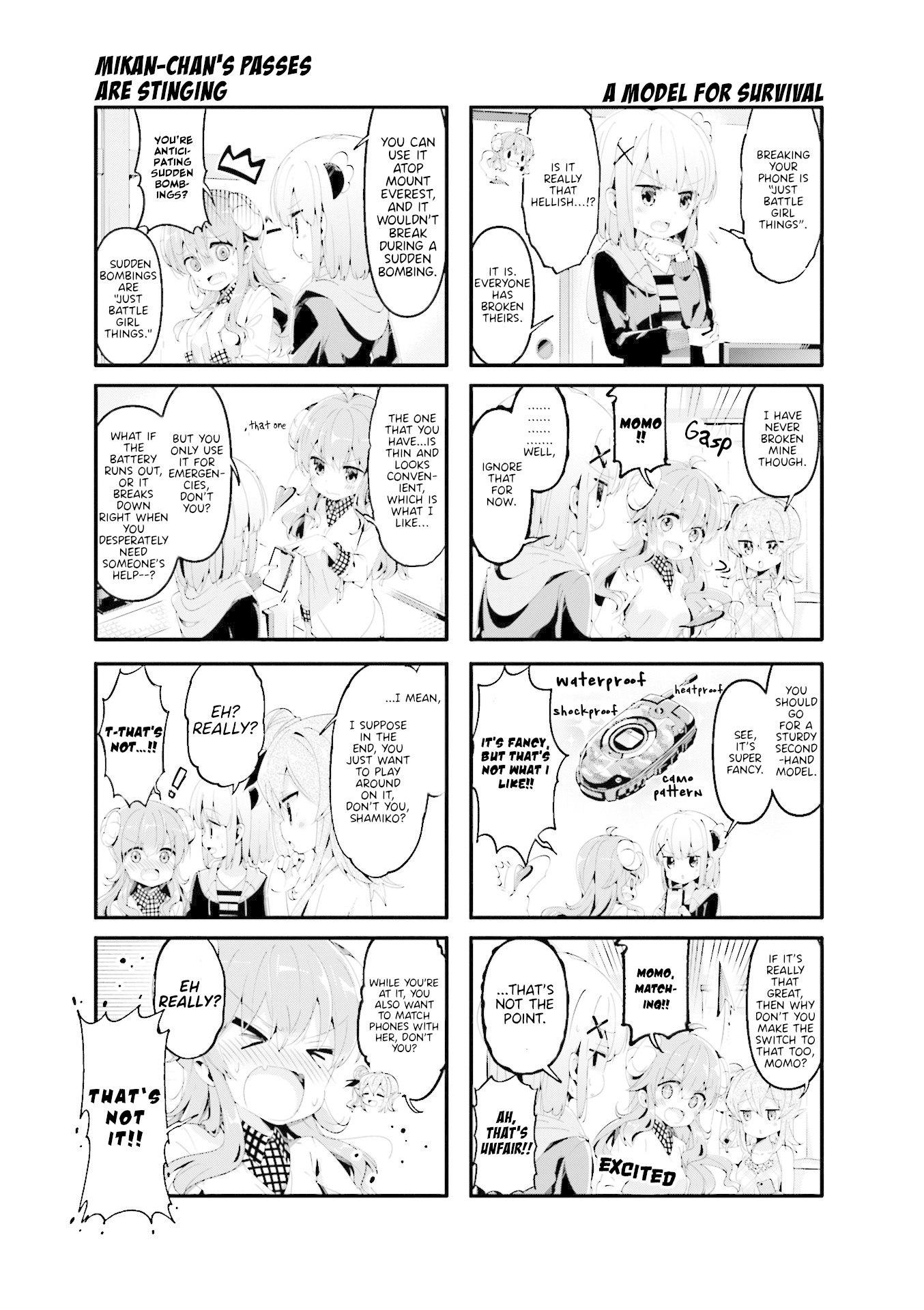 Machikado Mazoku Chapter 53 page 3 - Chapter 53: Communications Revolution! Starting from Today I'm a Smart Demon!