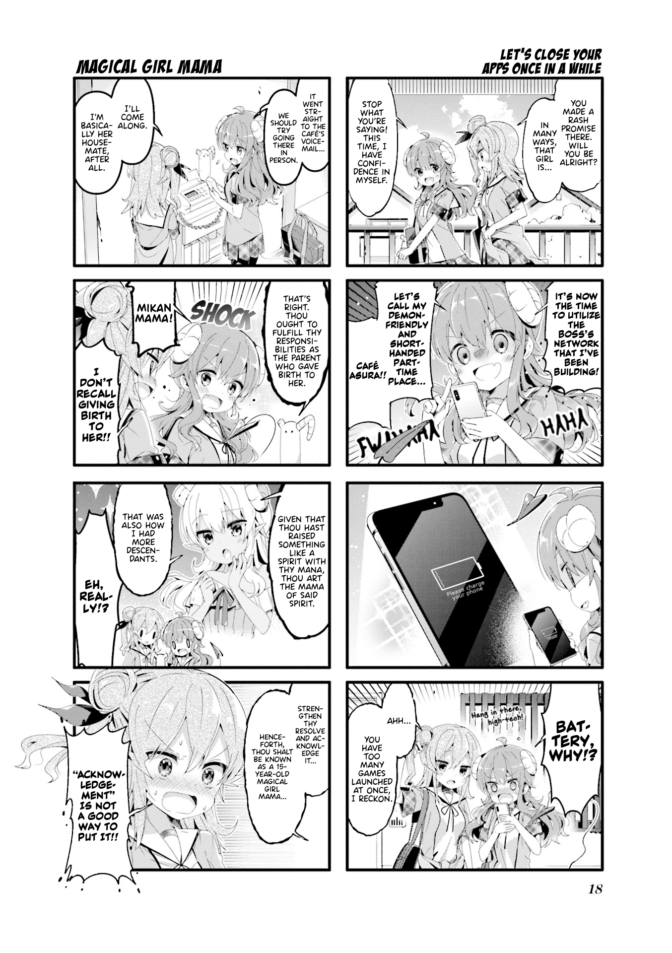Machikado Mazoku Chapter 54 page 2 - Chapter 54: Job Hunting! The Right Beast Girl in the Right Place