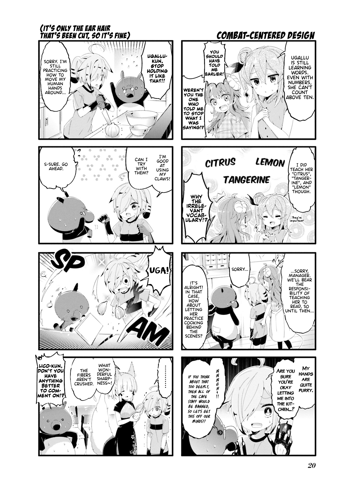 Machikado Mazoku Chapter 54 page 4 - Chapter 54: Job Hunting! The Right Beast Girl in the Right Place