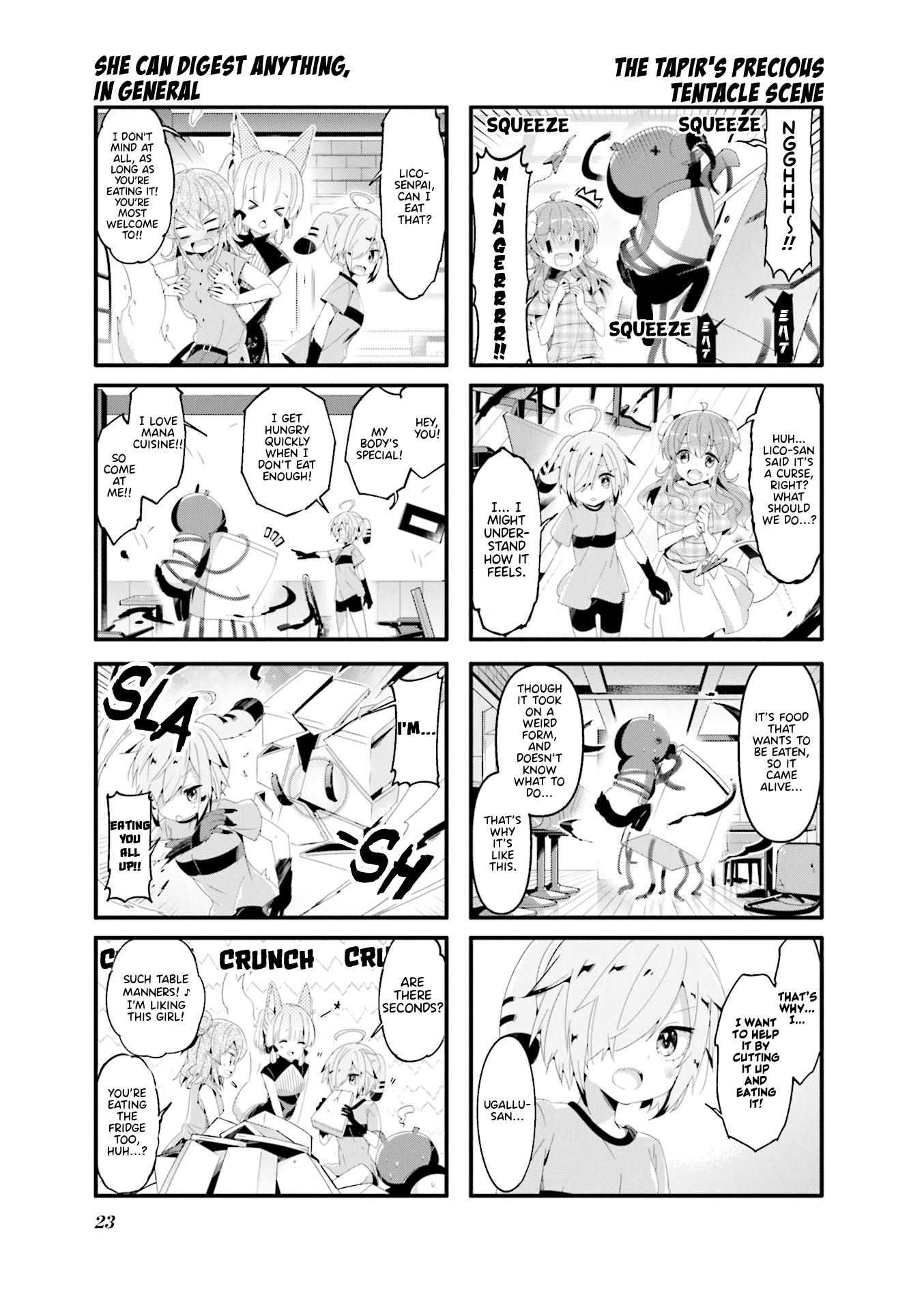 Machikado Mazoku Chapter 54 page 7 - Chapter 54: Job Hunting! The Right Beast Girl in the Right Place