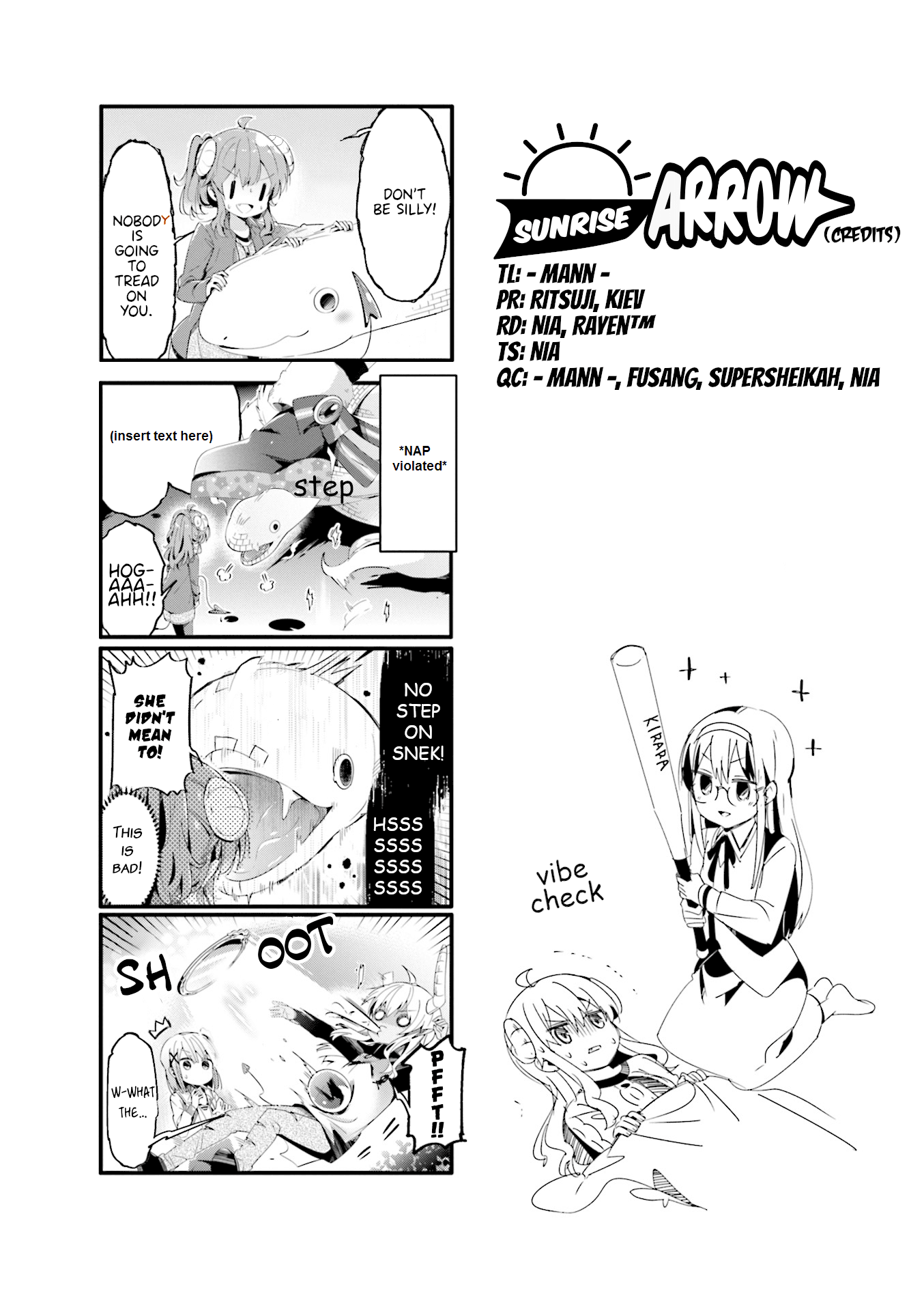 Machikado Mazoku Chapter 58 page 13 - Chapter 58: Seals are Painful 3: Lilith-san’s Manly Night