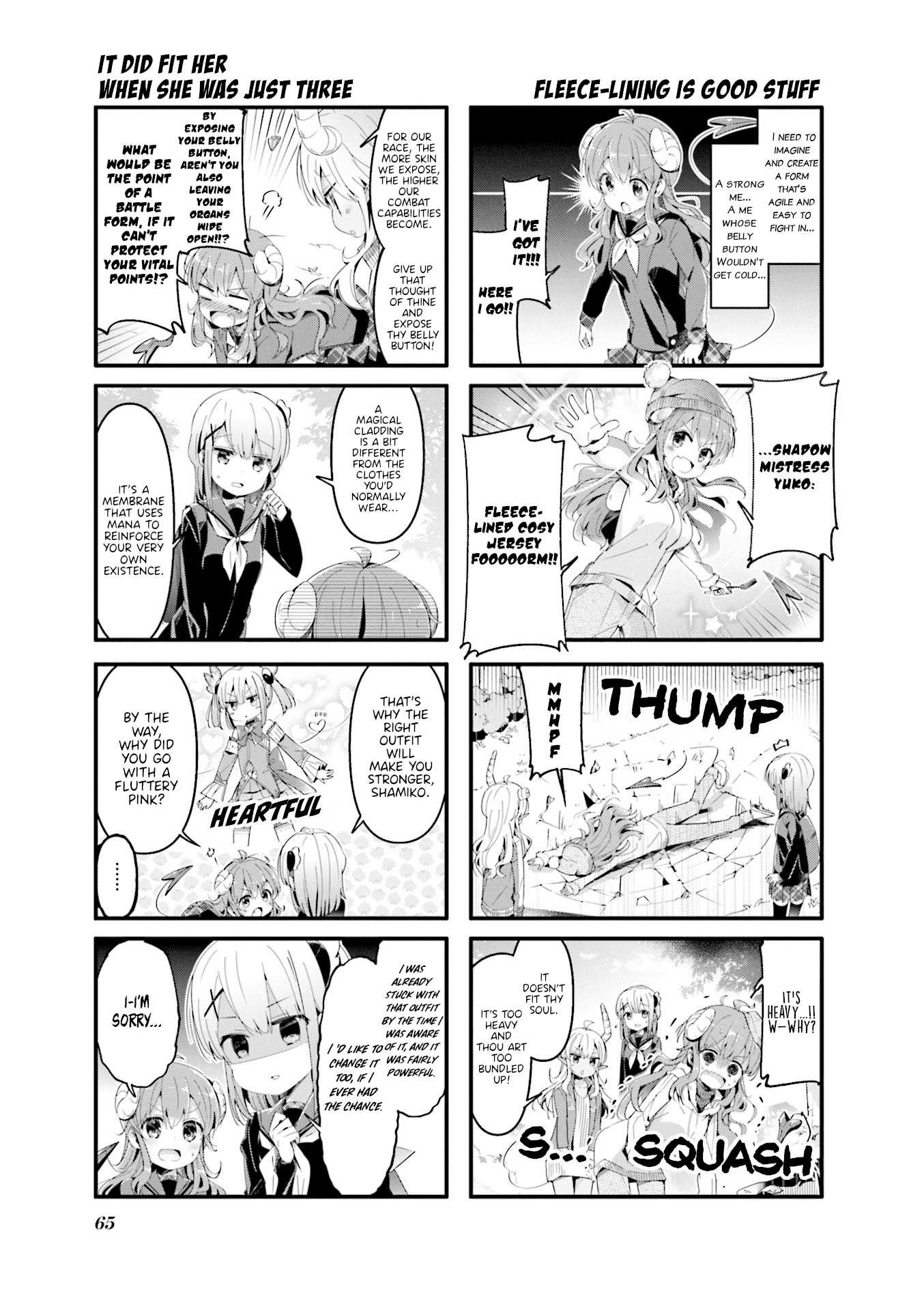 Machikado Mazoku Chapter 59 page 3 - Chapter 59: Put Our Heads Together! The Demon’s New Battle Outfit
