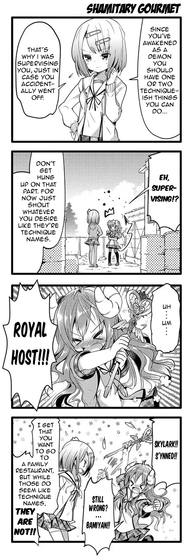 Machikado Mazoku Chapter 6 page 10 - Chapter 6