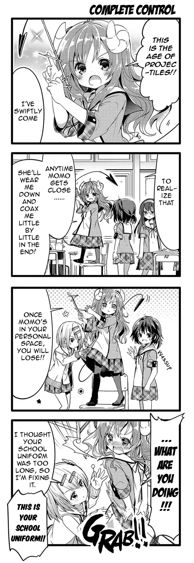 Machikado Mazoku Chapter 6 page 2 - Chapter 6