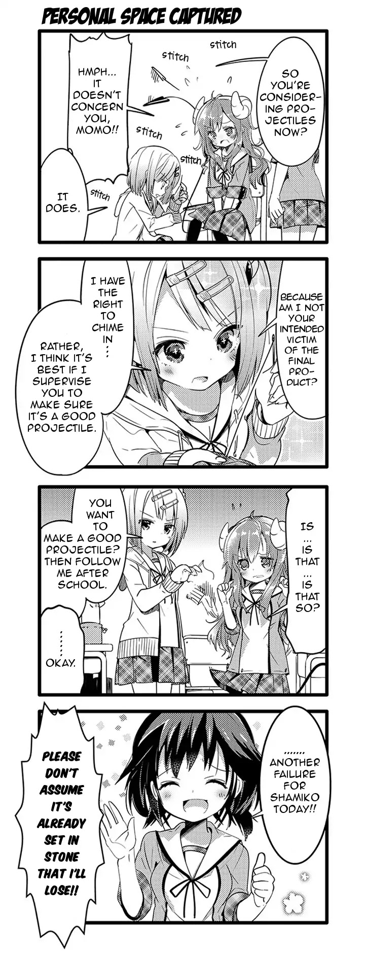 Machikado Mazoku Chapter 6 page 3 - Chapter 6