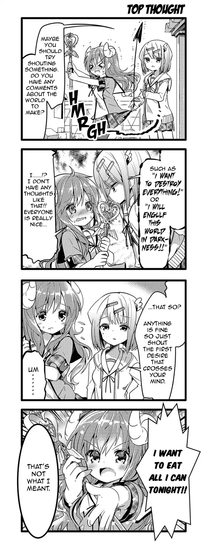Machikado Mazoku Chapter 6 page 8 - Chapter 6