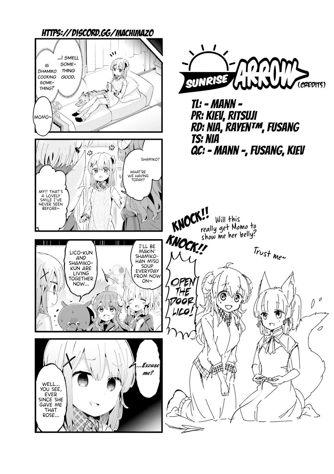 Machikado Mazoku Chapter 60 page 11 - Chapter 60: Café’s Closure Crisis!? The Demon’s Relocating Service!!