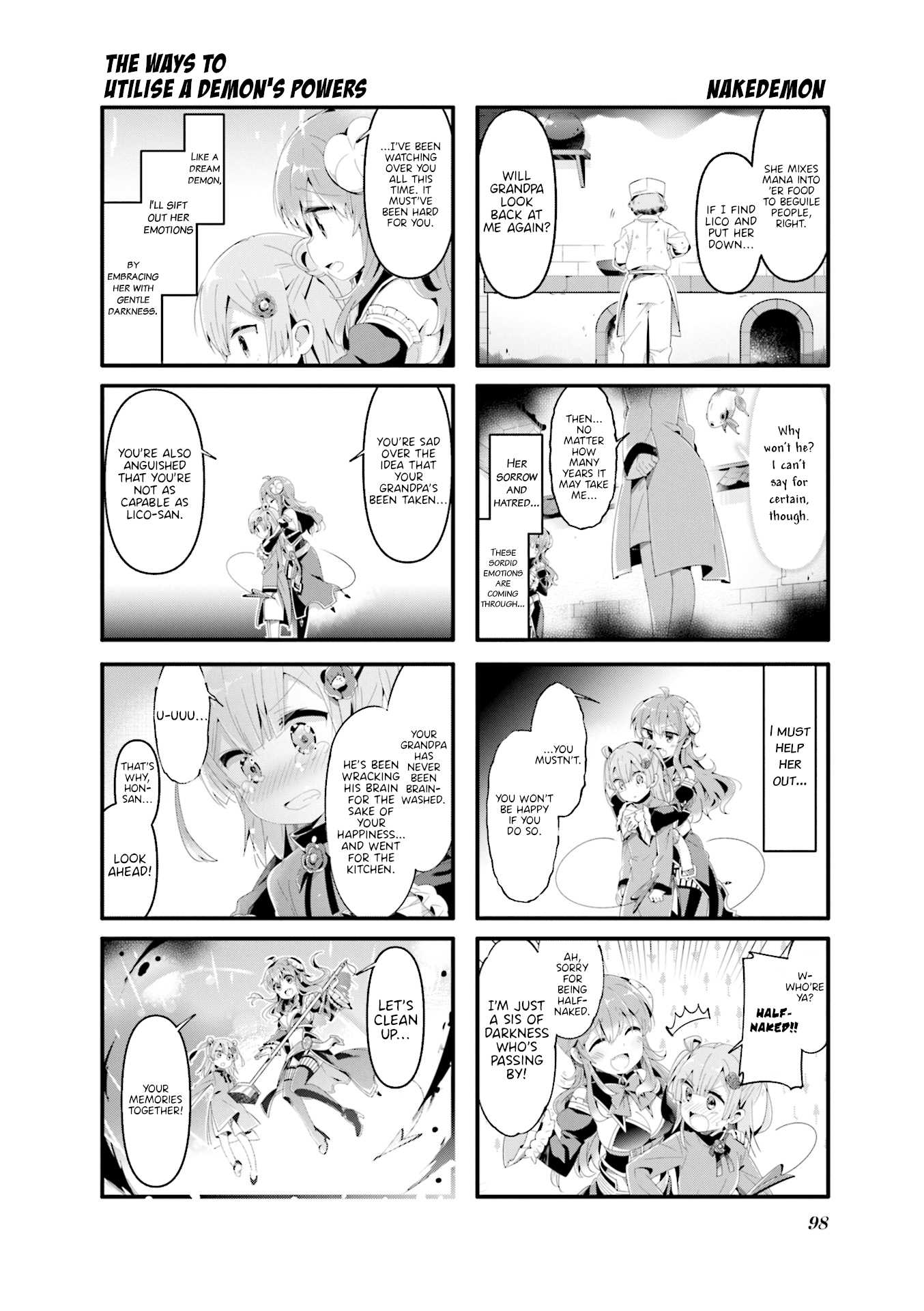 Machikado Mazoku Chapter 62 page 8 - Chapter 62: The Unique Tag Team! Infiltrate Crimson’s Dreams!