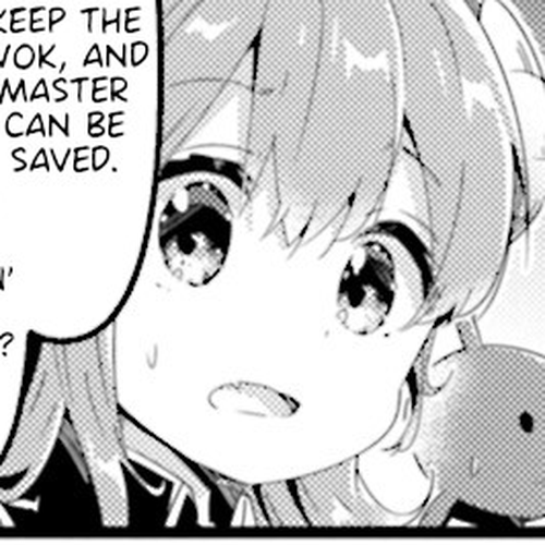 Machikado Mazoku Chapter 63: A Raging Situation!? Lico-kun’s Torrential Havoc!! cover