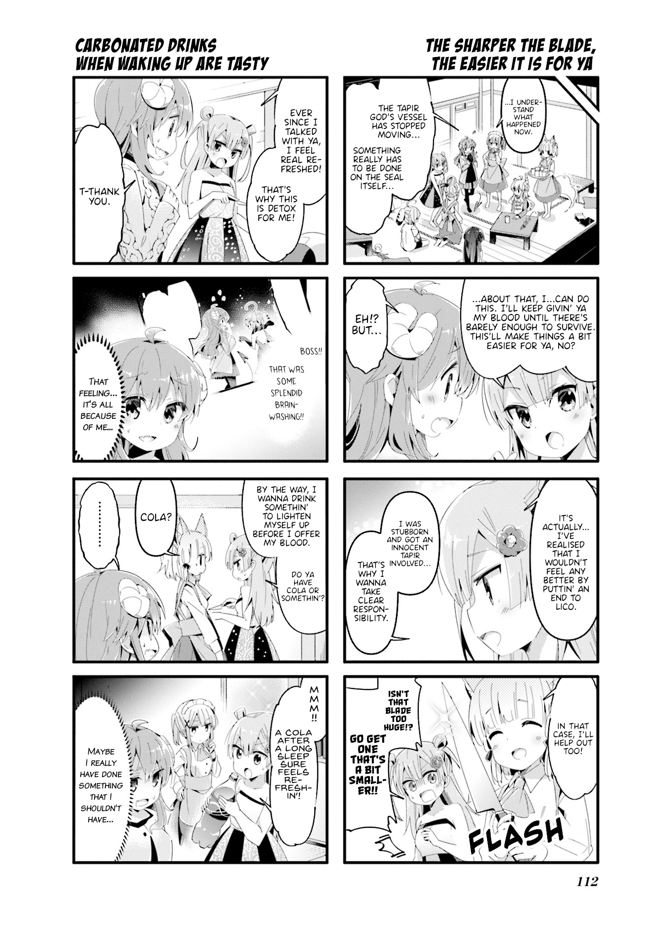 Machikado Mazoku Chapter 64 page 2 - Chapter 64: A Blend of Emotions!! Banda Terrace’s New Friend!!
