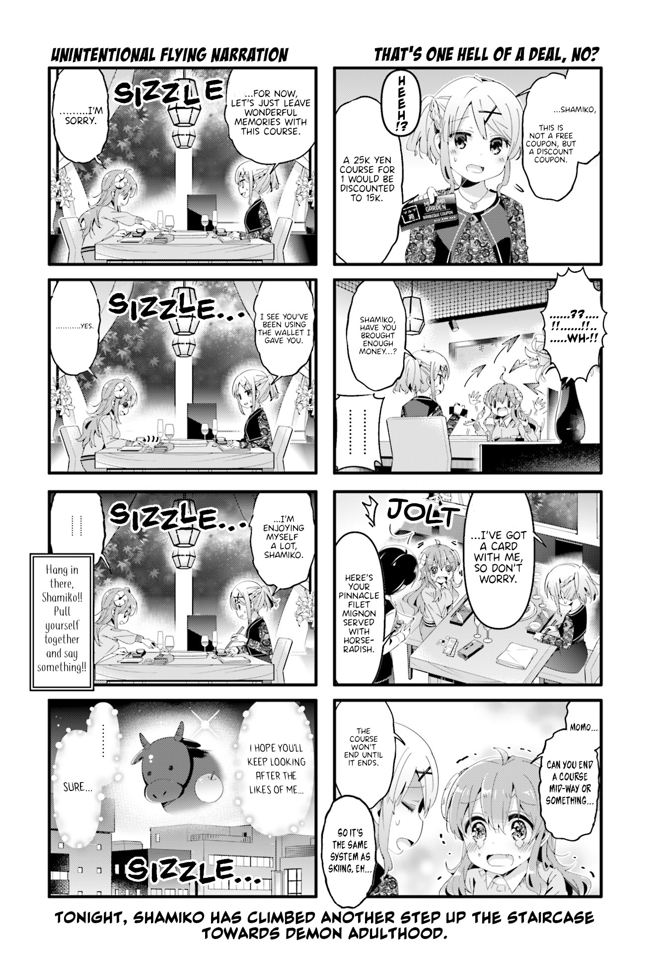 Machikado Mazoku Chapter 65 page 8 - Chapter 65