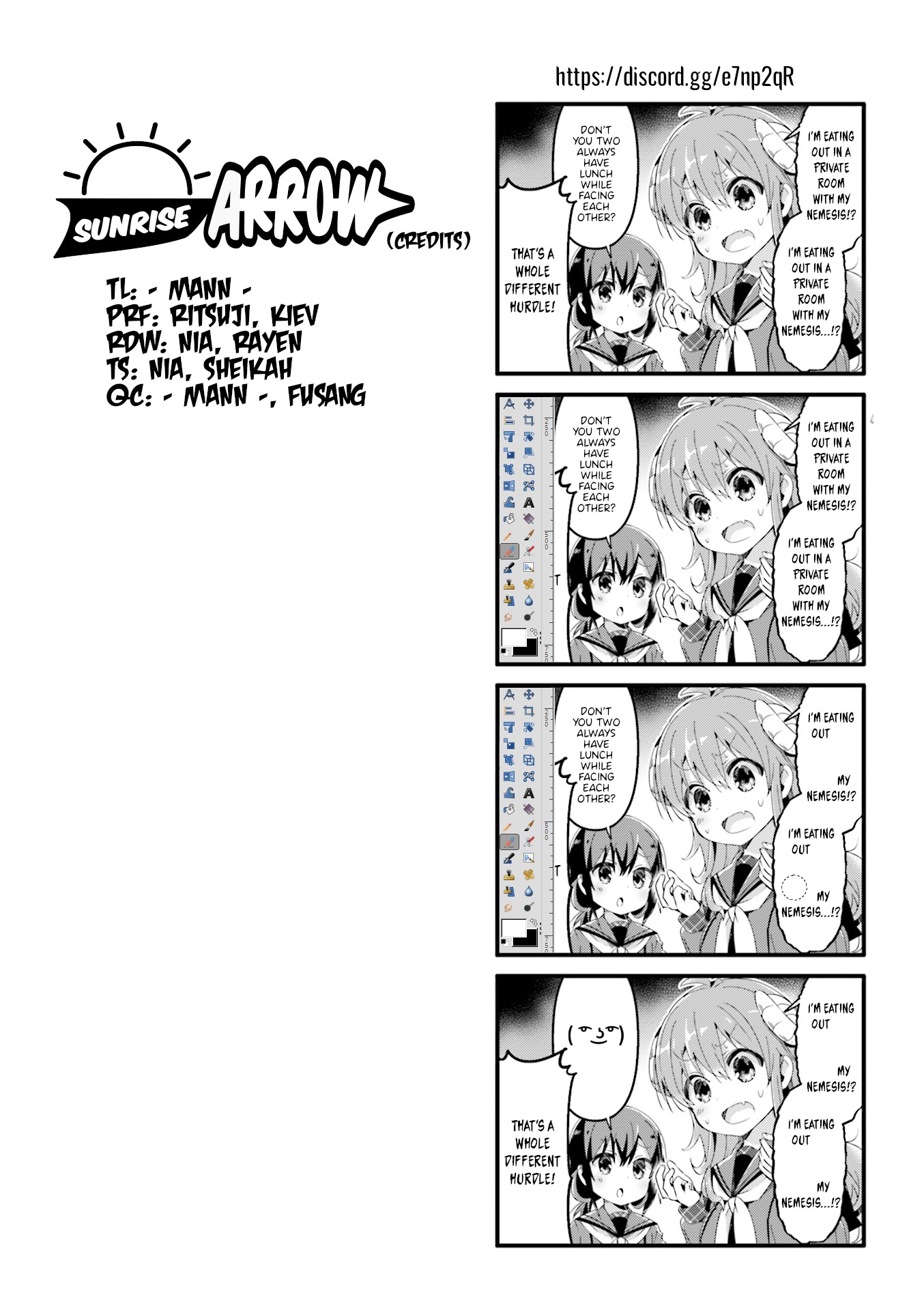 Machikado Mazoku Chapter 65 page 9 - Chapter 65