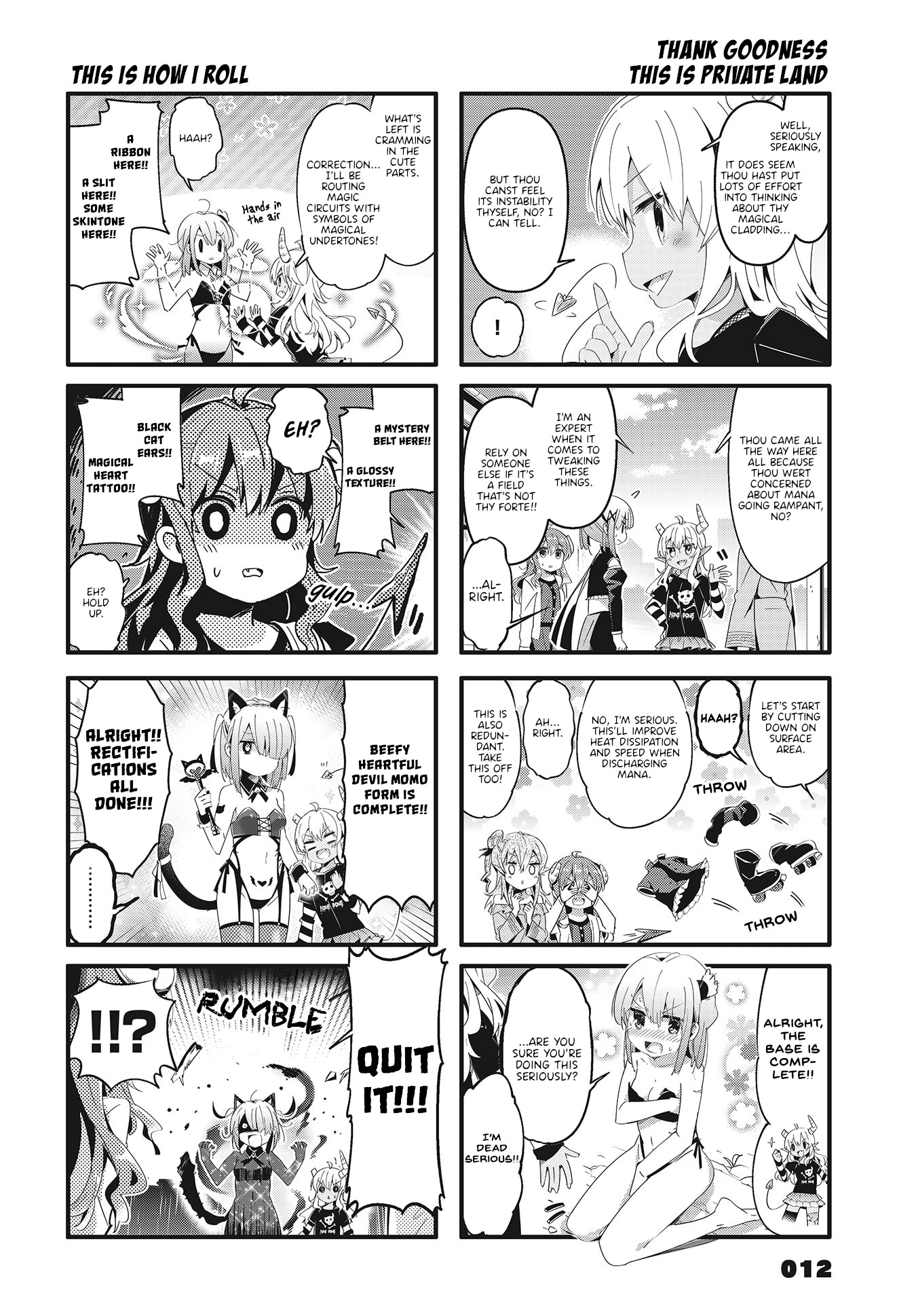 Machikado Mazoku Chapter 66 page 6 - Chapter 66
