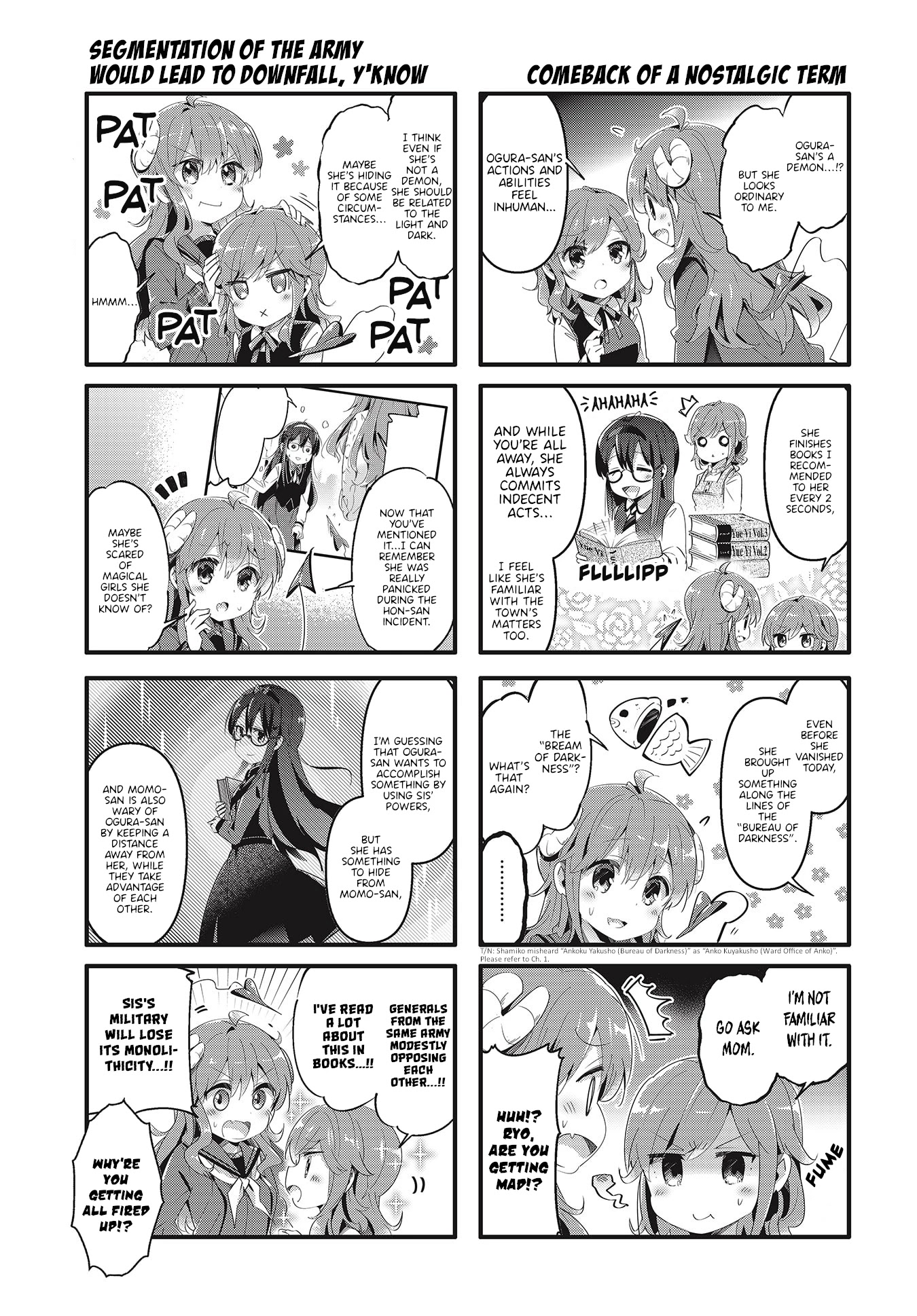 Machikado Mazoku Chapter 67 page 5 - Chapter 67