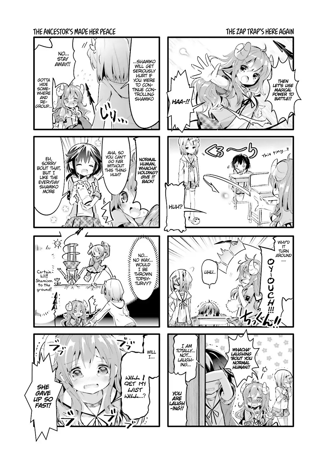 Machikado Mazoku Chapter 7 page 7 - Chapter 7