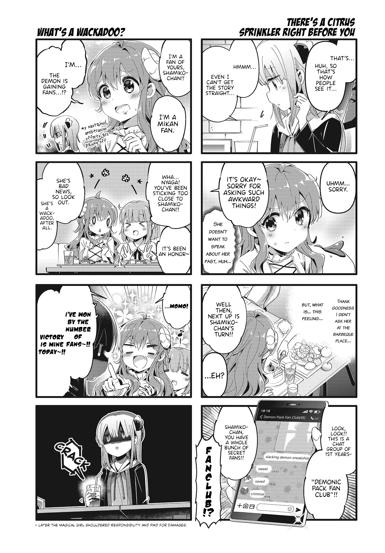 Machikado Mazoku Chapter 73 page 5 - Chapter 73