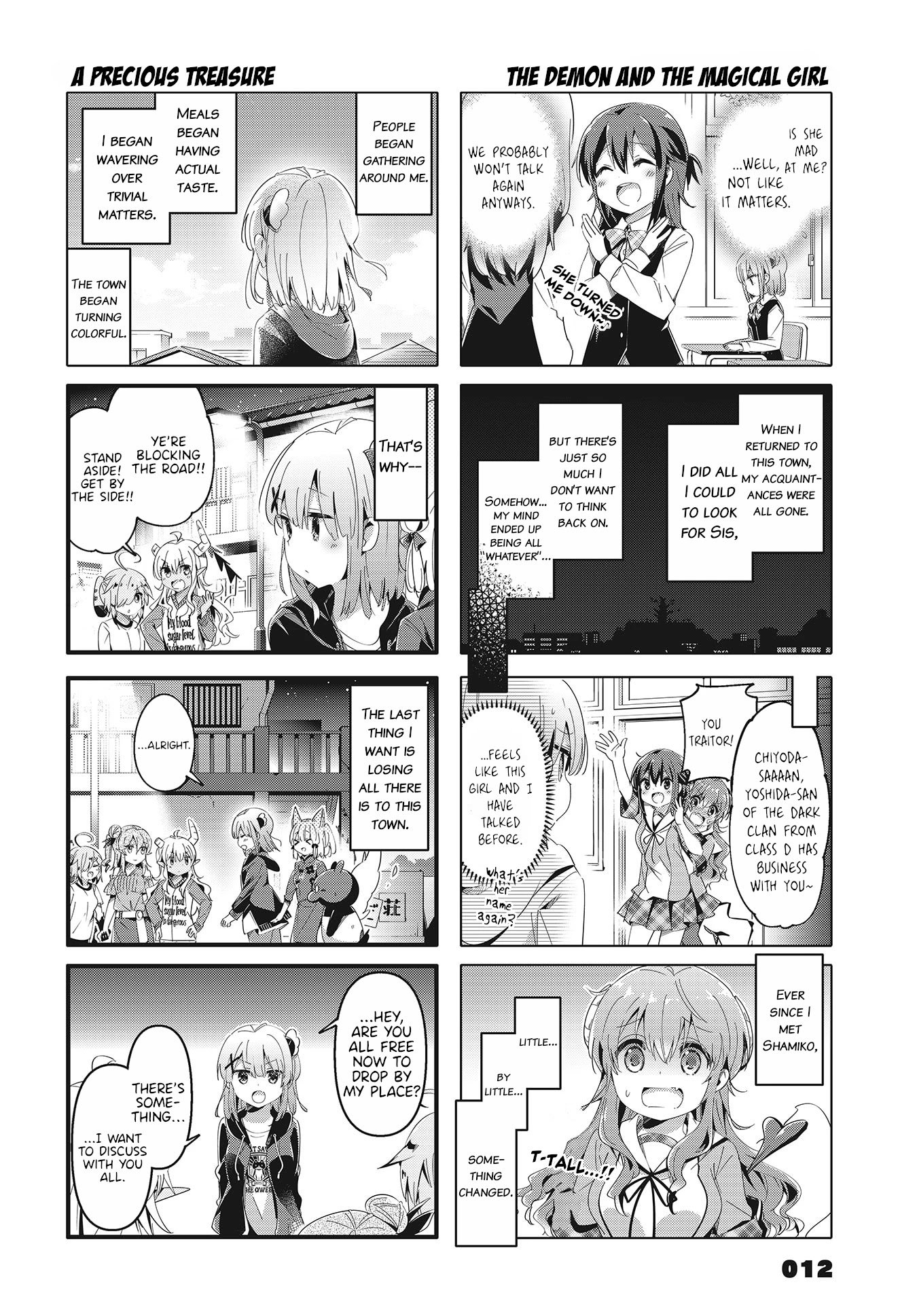 Machikado Mazoku Chapter 74 page 7 - Chapter 74