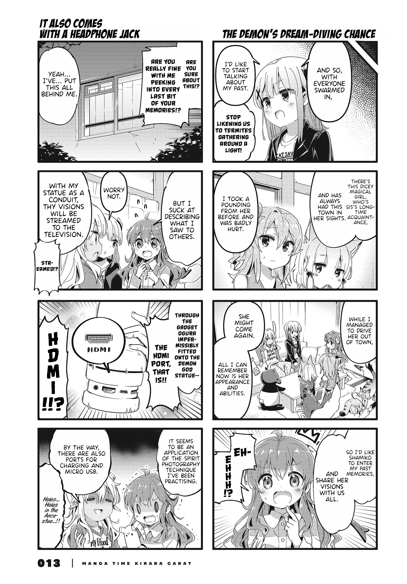 Machikado Mazoku Chapter 74 page 8 - Chapter 74