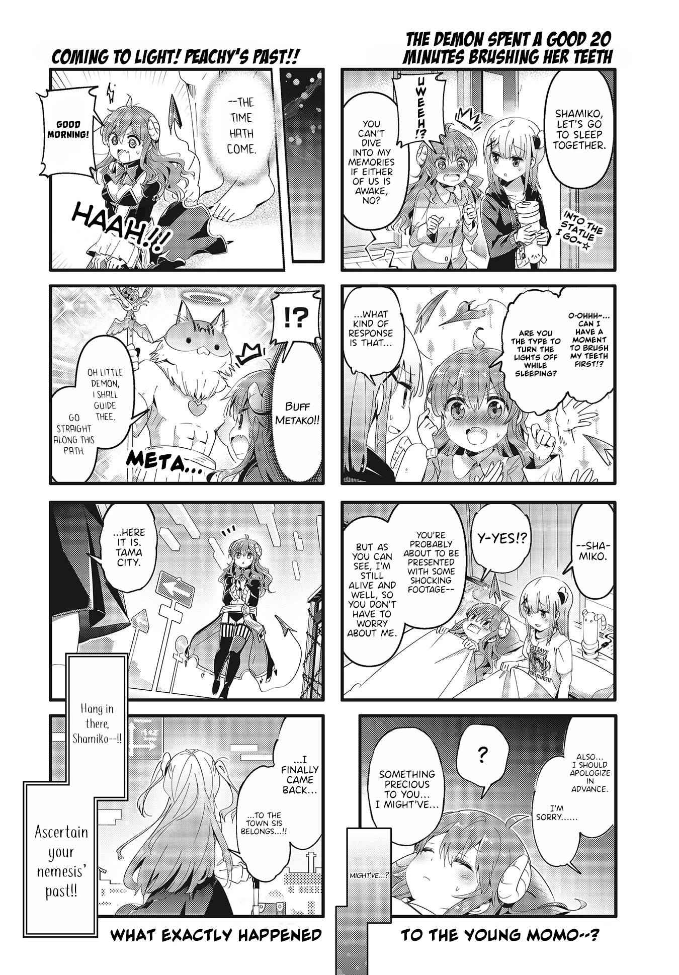 Machikado Mazoku Chapter 74 page 9 - Chapter 74