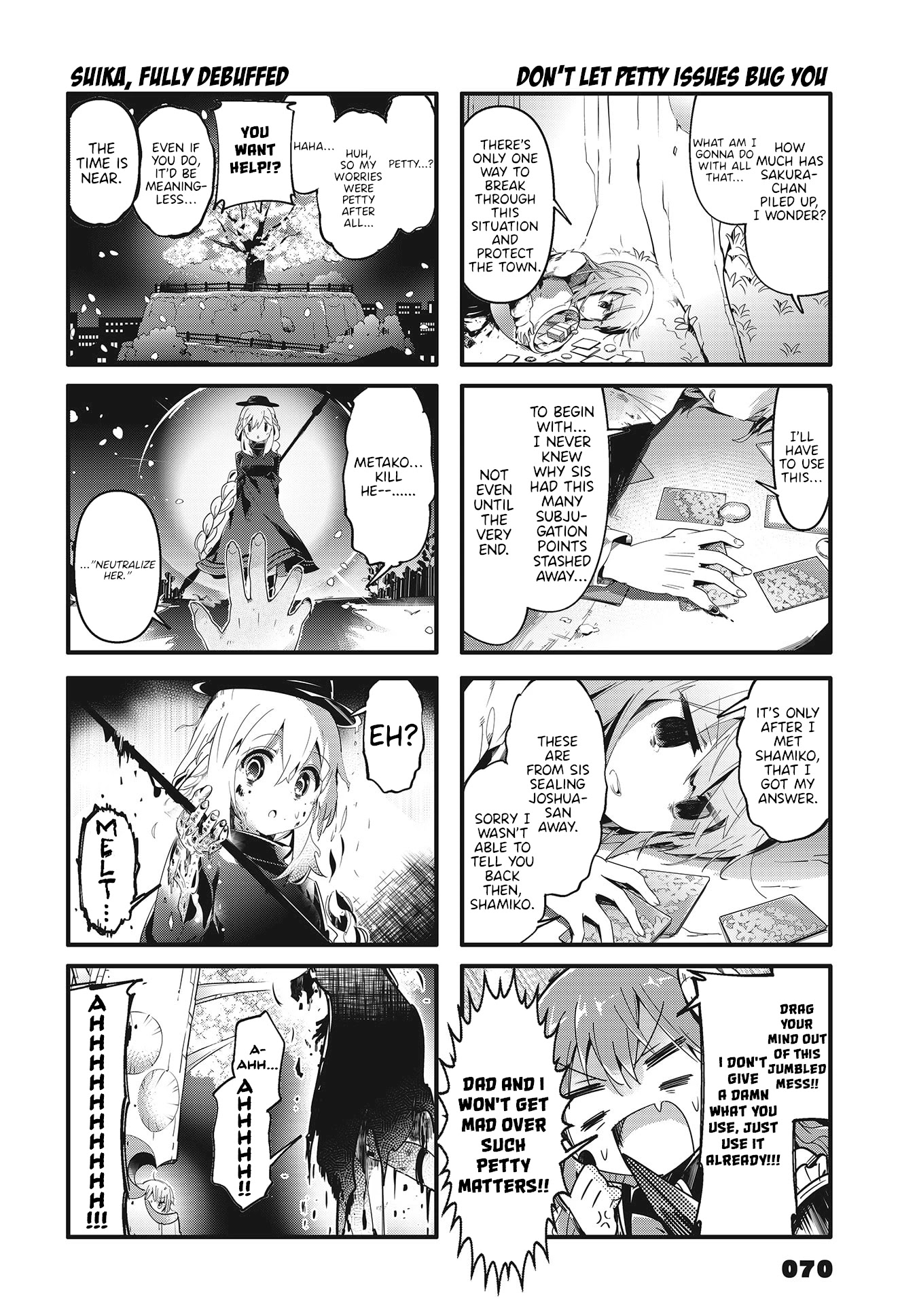 Machikado Mazoku Chapter 76 page 10 - Chapter 76