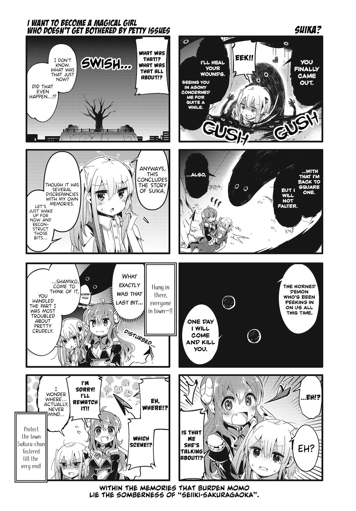 Machikado Mazoku Chapter 76 page 12 - Chapter 76