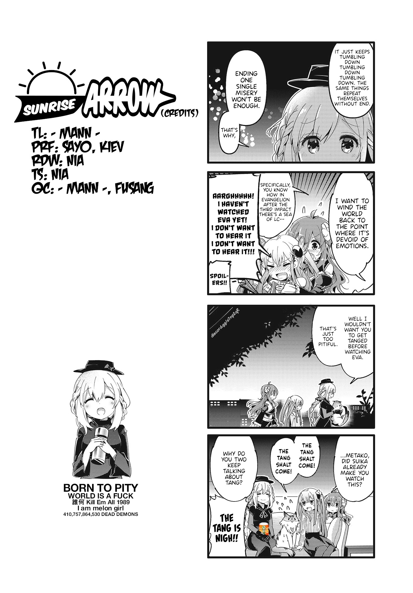 Machikado Mazoku Chapter 76 page 13 - Chapter 76