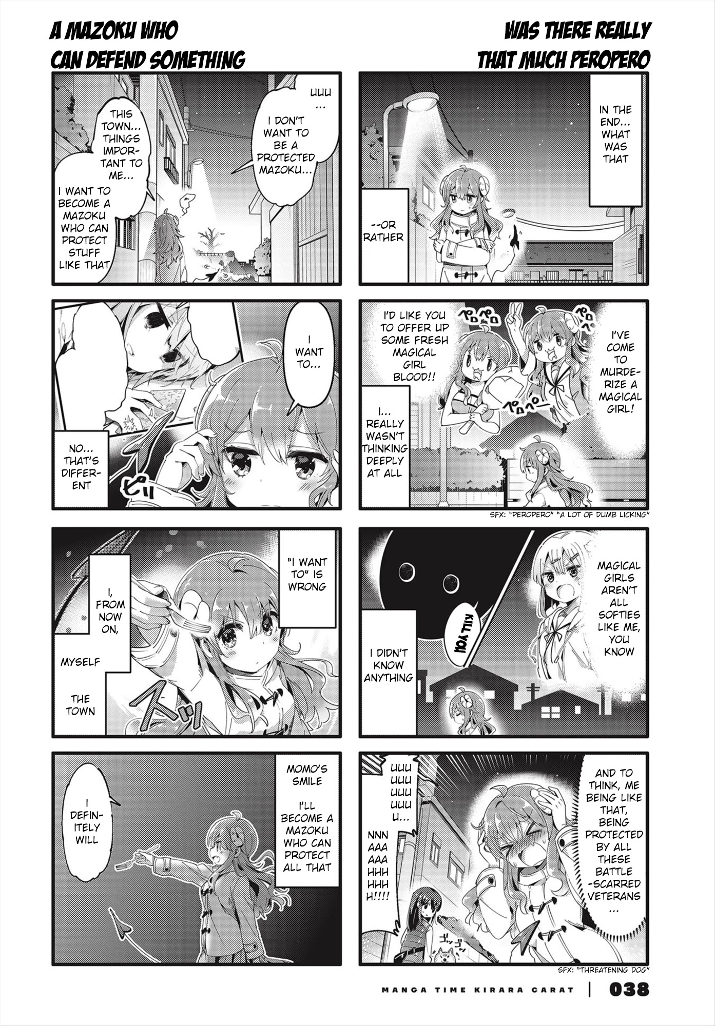 Machikado Mazoku Chapter 77 page 8 - Chapter 77