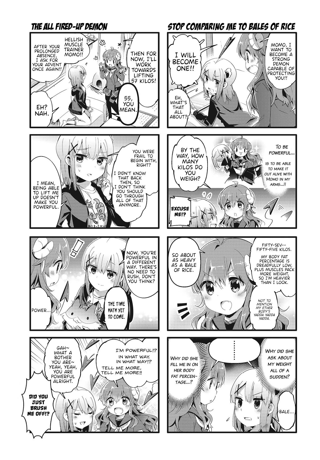 Machikado Mazoku Chapter 78 page 3 - Chapter 78