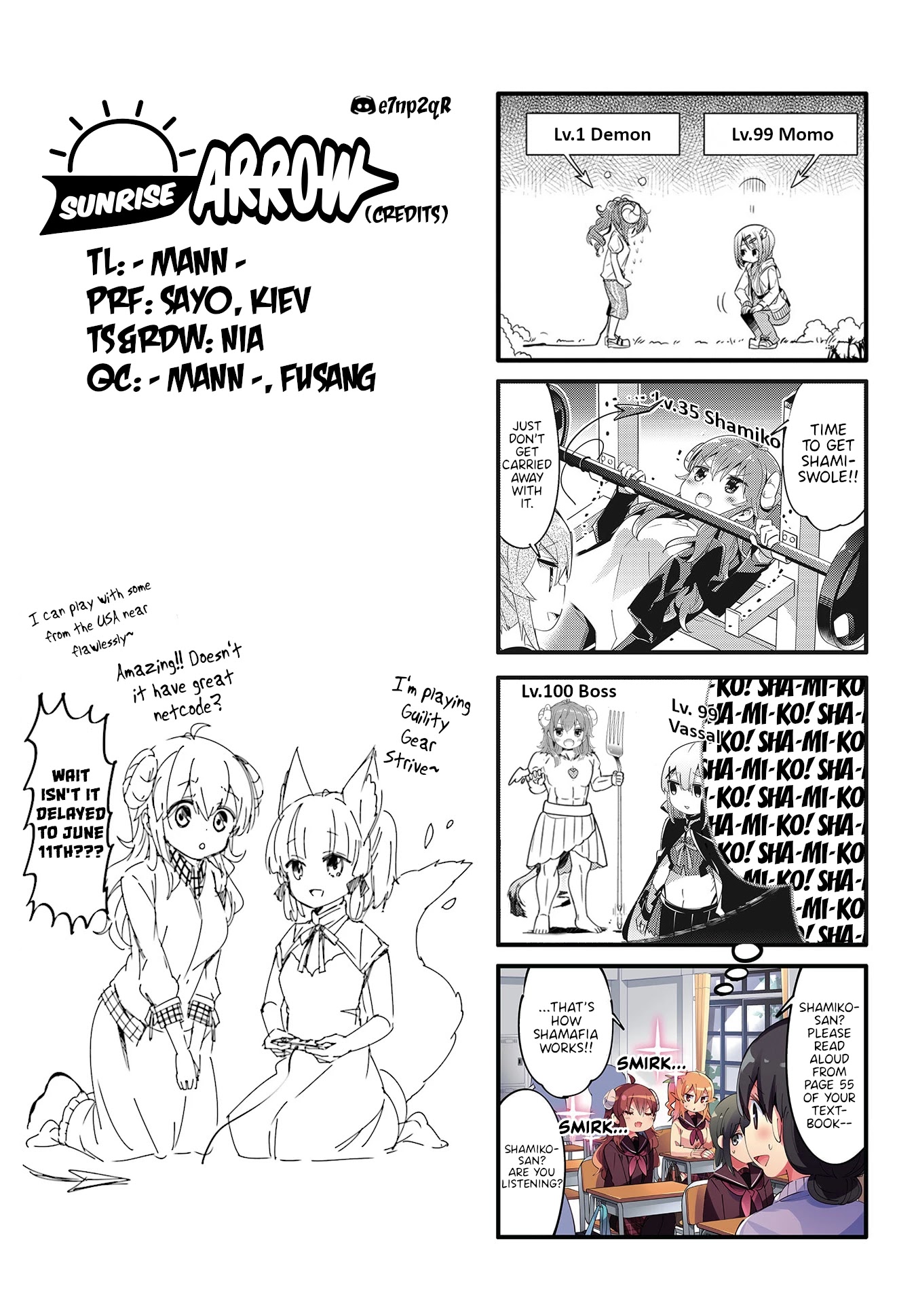 Machikado Mazoku Chapter 78 page 9 - Chapter 78