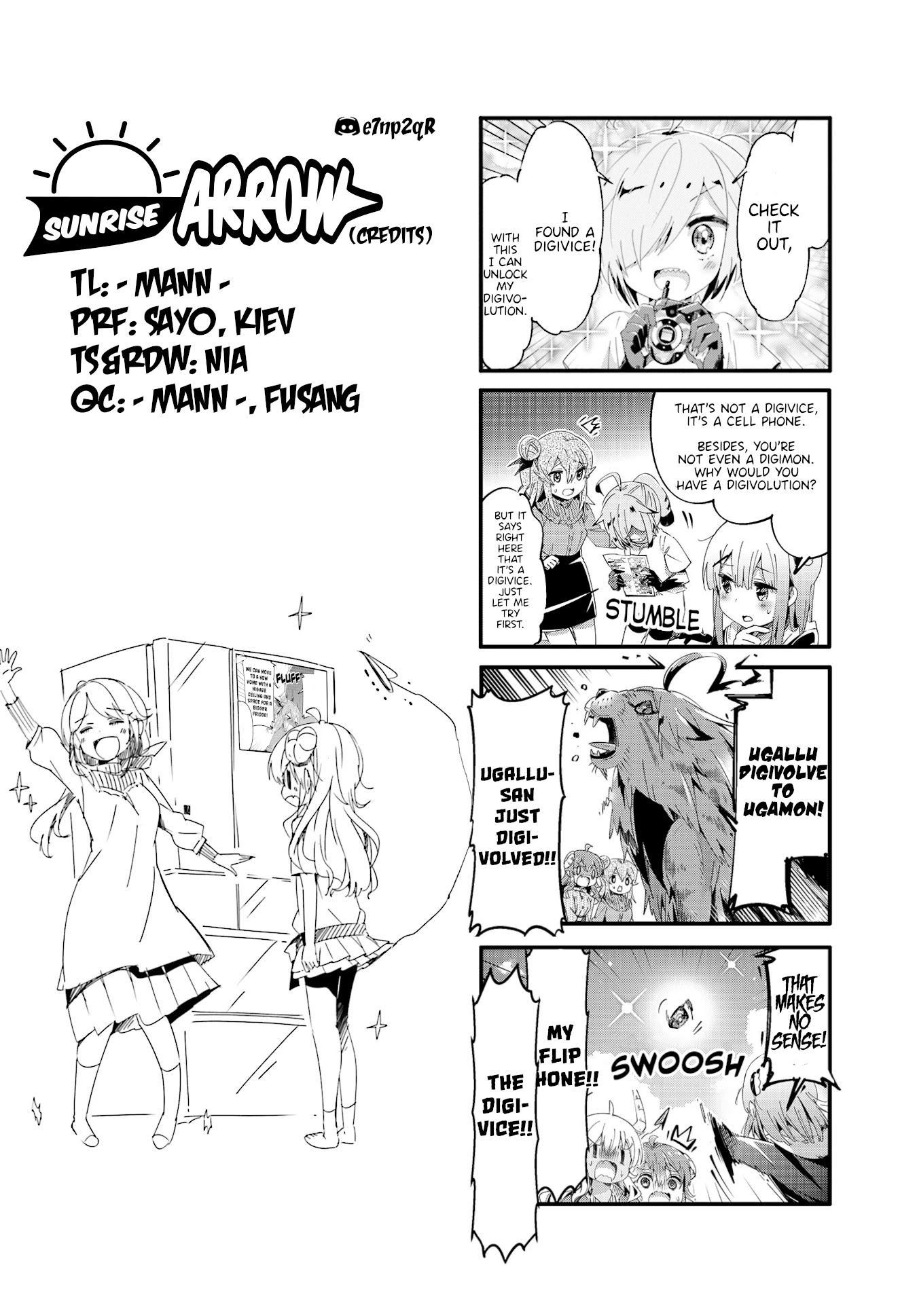 Machikado Mazoku Chapter 81 page 10 - Chapter 81