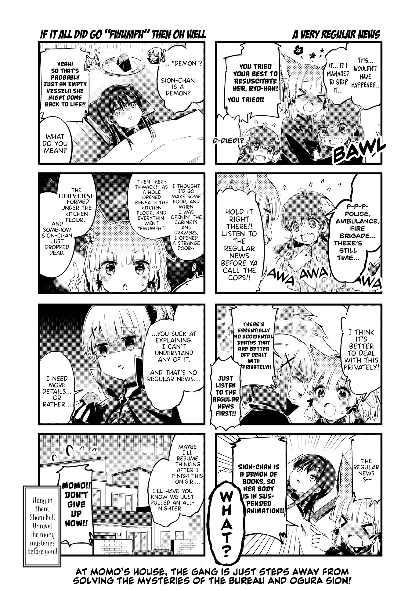 Machikado Mazoku Chapter 81 page 9 - Chapter 81