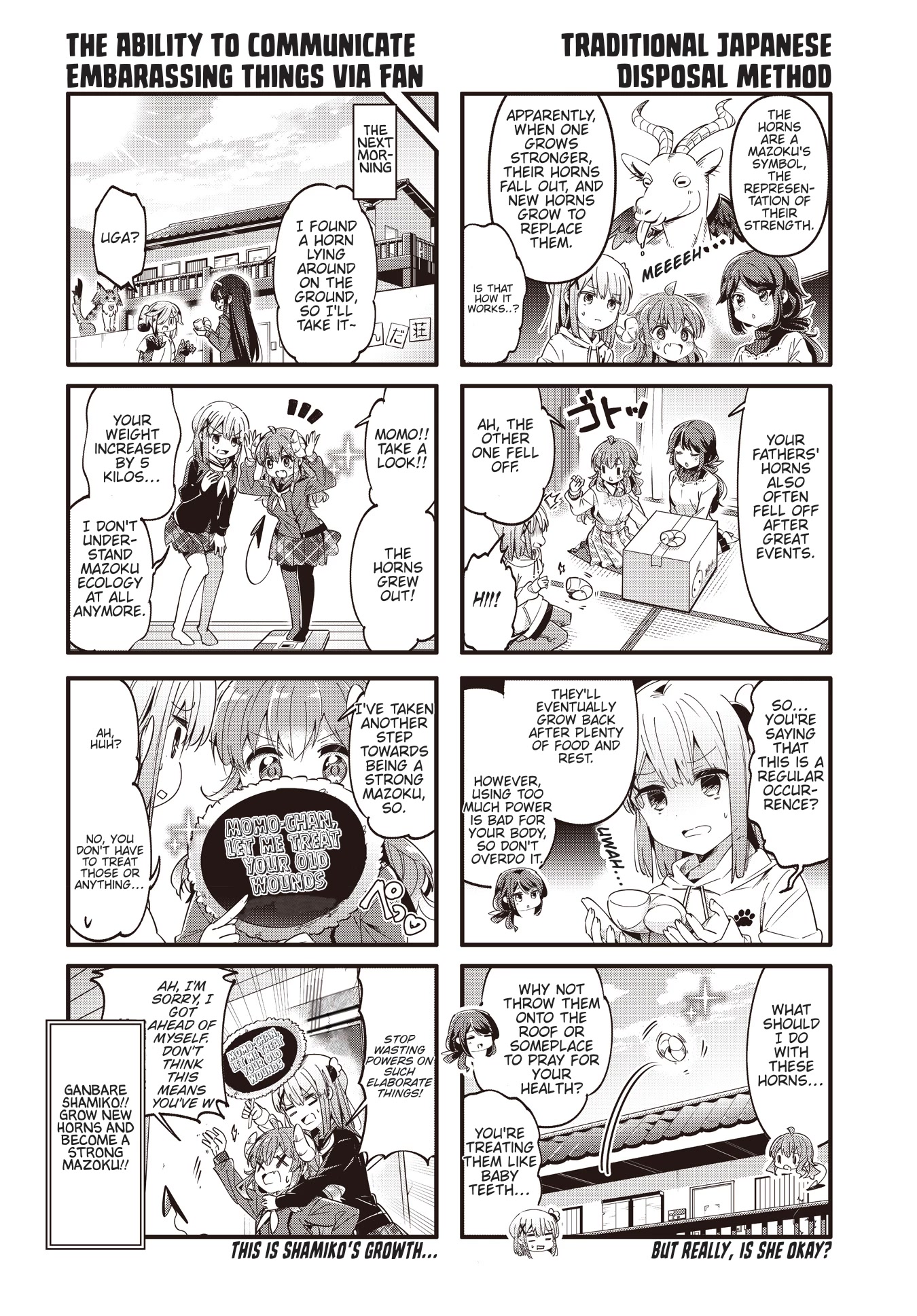 Machikado Mazoku Chapter 85 page 8 - Chapter 85