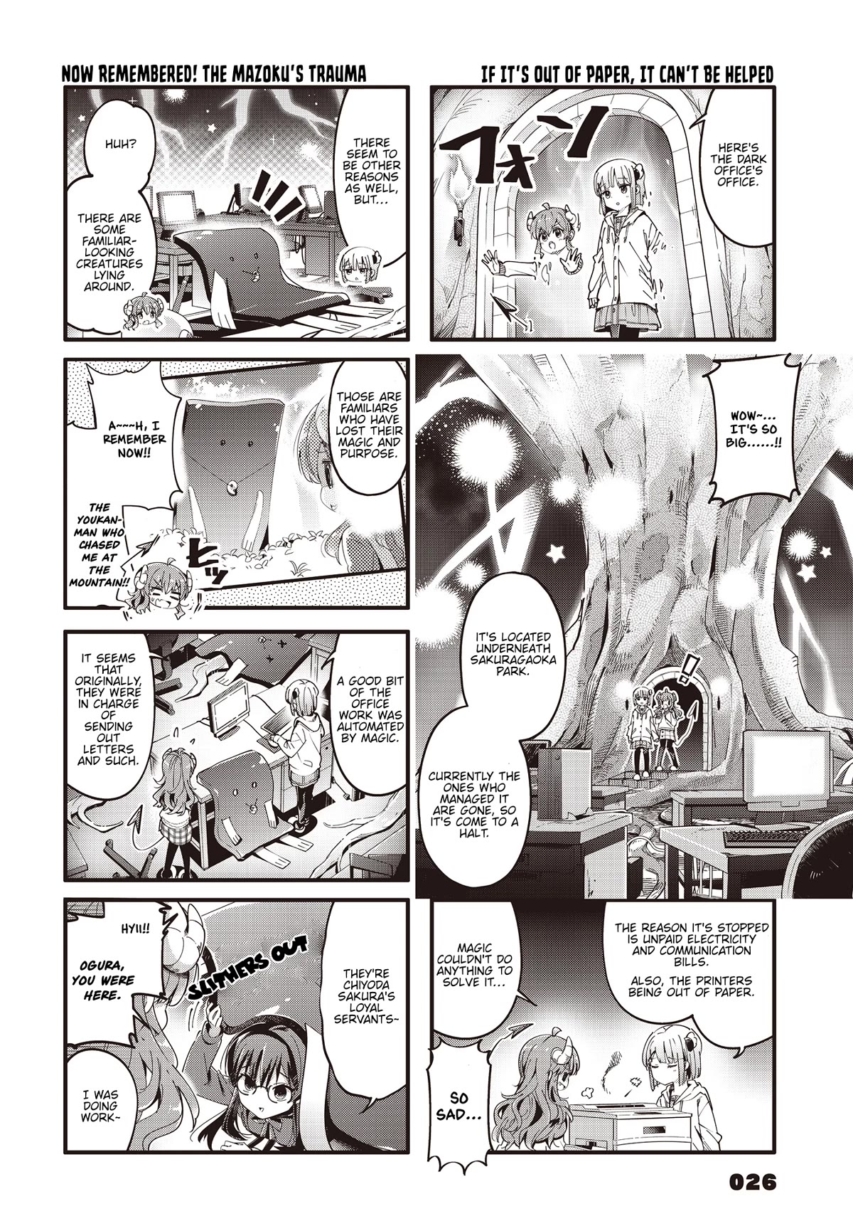 Machikado Mazoku Chapter 87 page 6 - Chapter 87