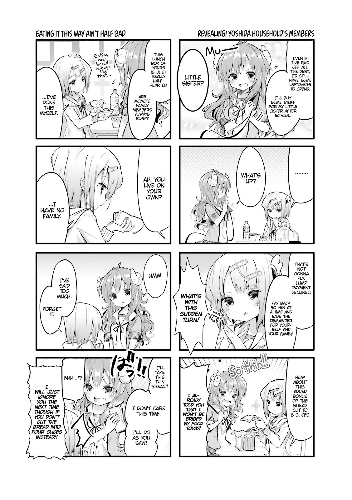 Machikado Mazoku Chapter 9 page 3 - Chapter 9