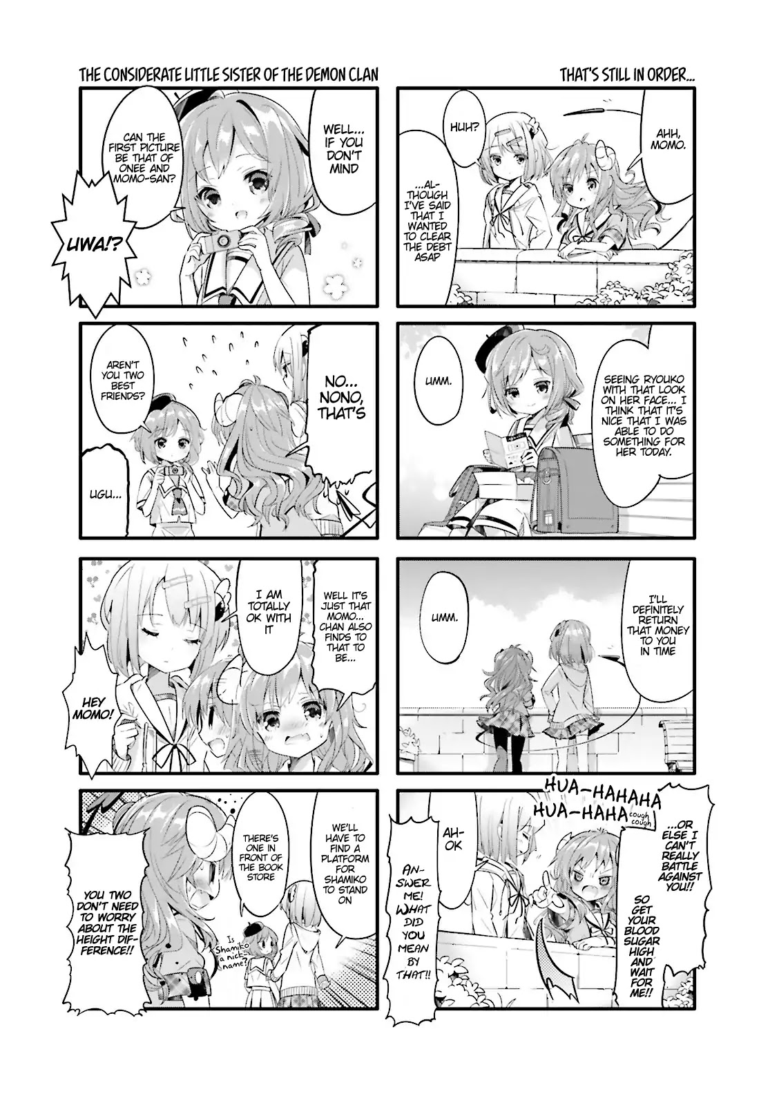 Machikado Mazoku Chapter 9 page 7 - Chapter 9
