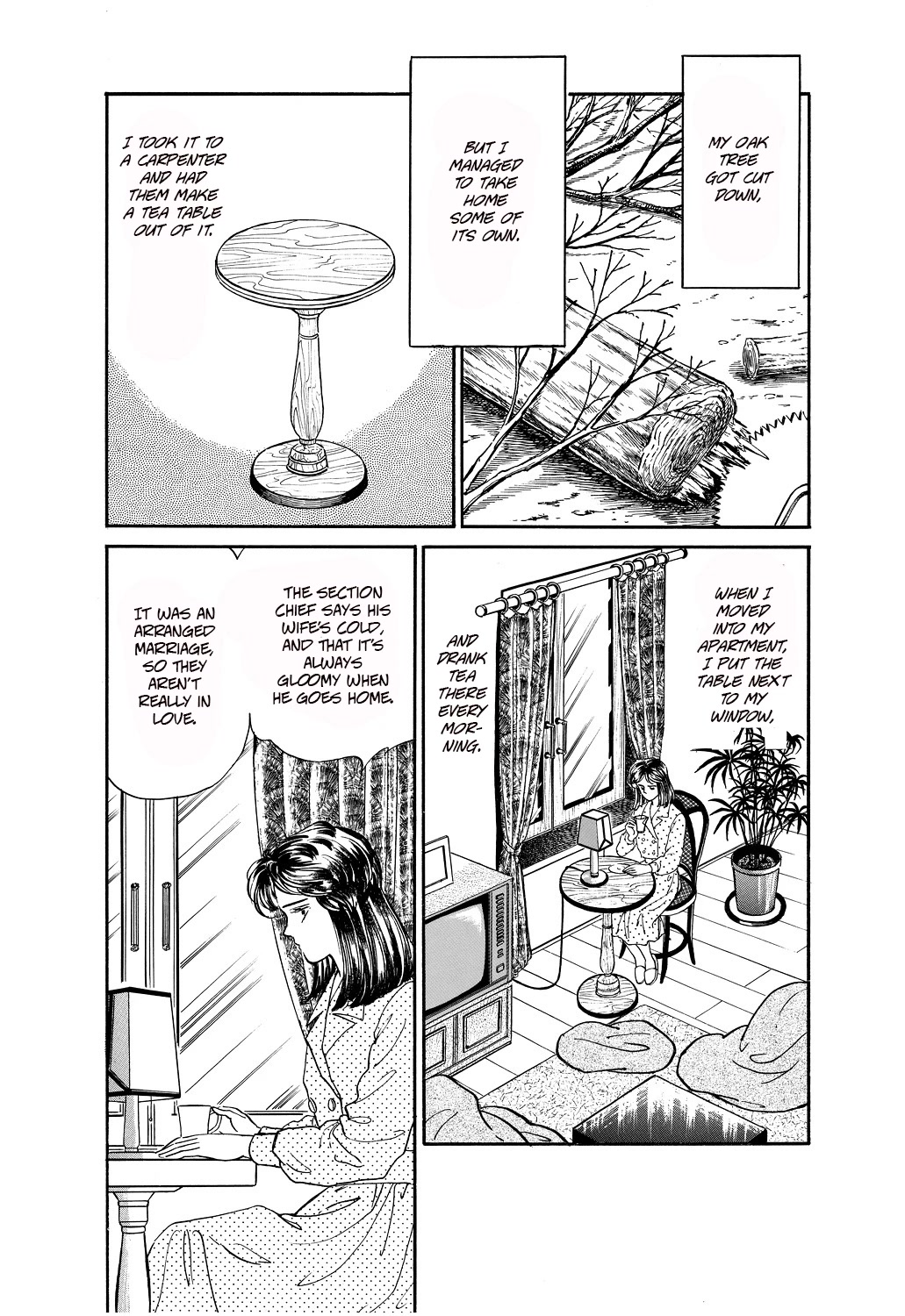 Machiko's One Thousand and One Nights Chapter 41 page 10 - Chapter 41: Under the Oak Tree