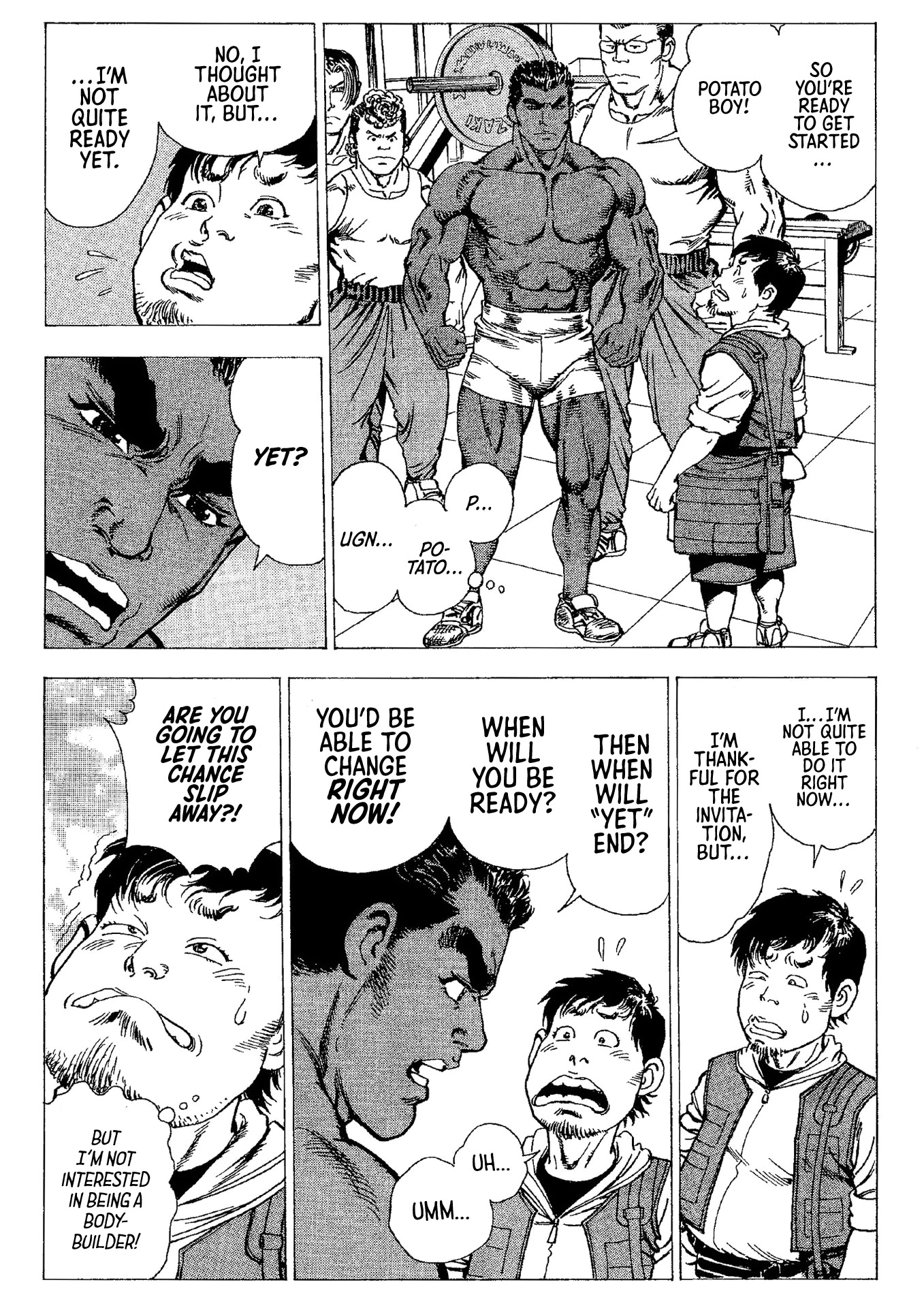 Macho ★ Max Chapter 4 page 9 - Chapter 4: The God Of Muscle