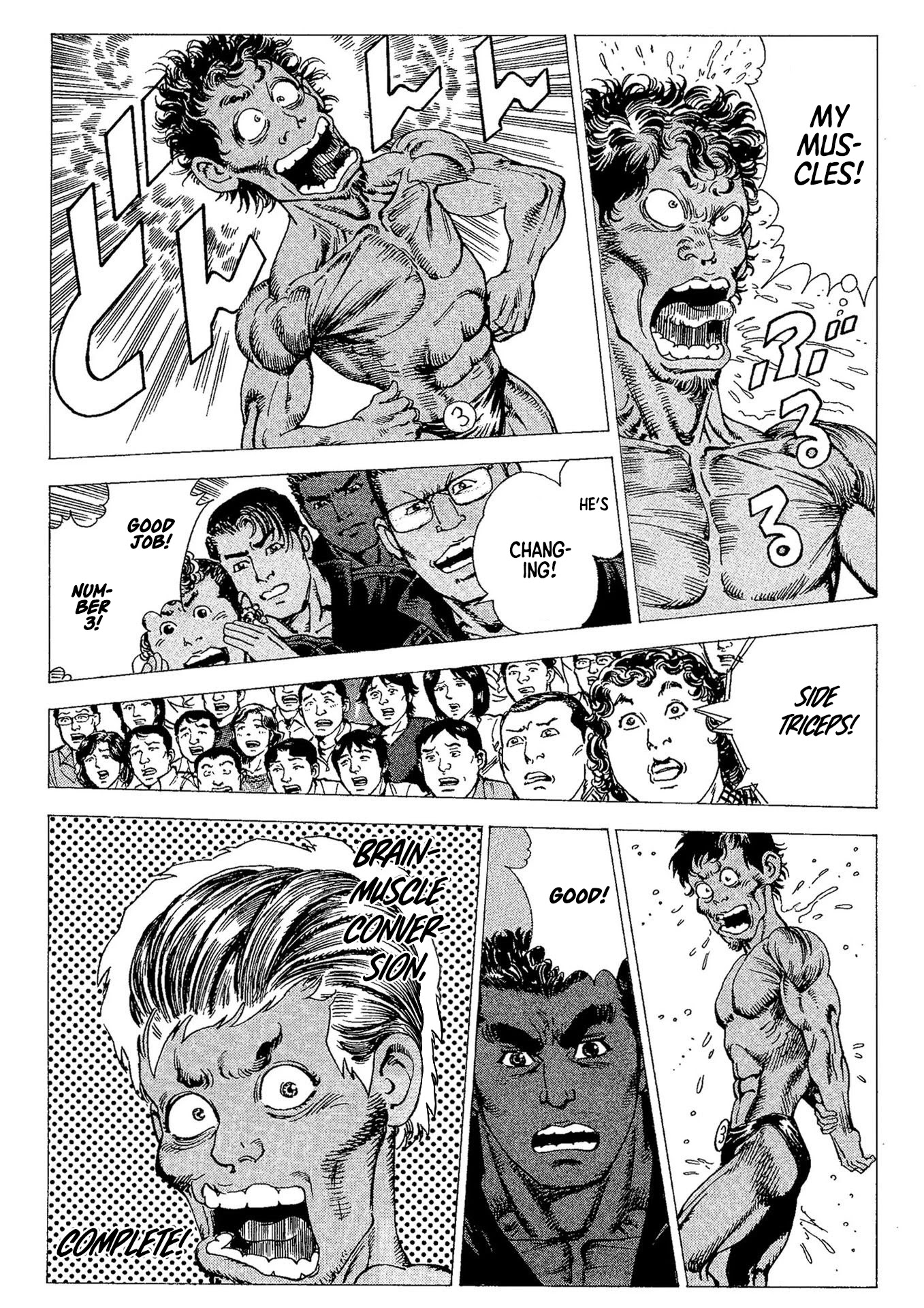 Macho ★ Max Chapter 5.5 page 9 - Chapter 5.5: Extra Muscle: Turn Your Brain Into Muscle!