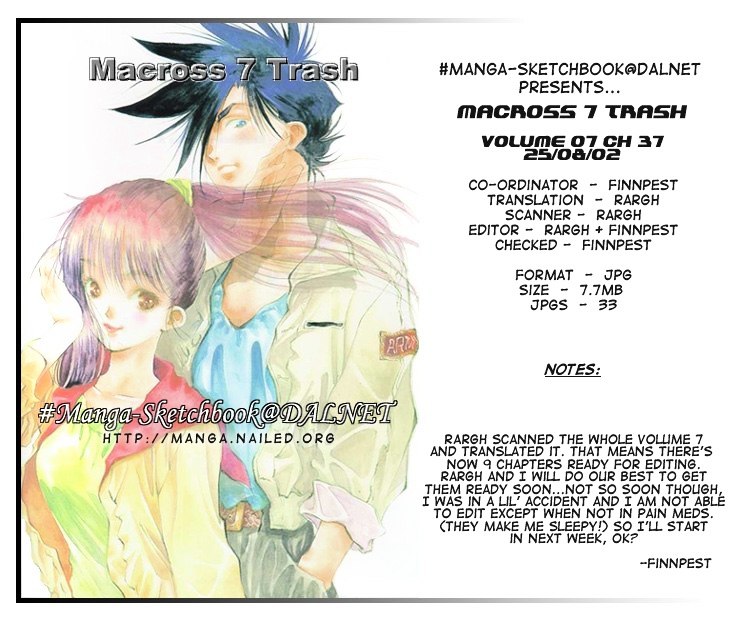 Macross 7 Chapter 7.37-43 page 1 - Vol.7 Chapter 37---43