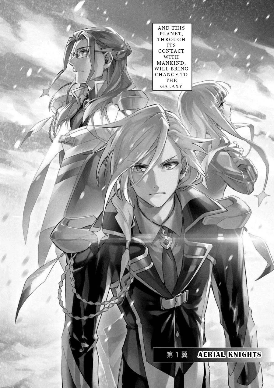 Macross Delta Kuroki Tsubasa no Shiro Kishi Chapter 1 page 6 - Chapter 1: Aerial Knights