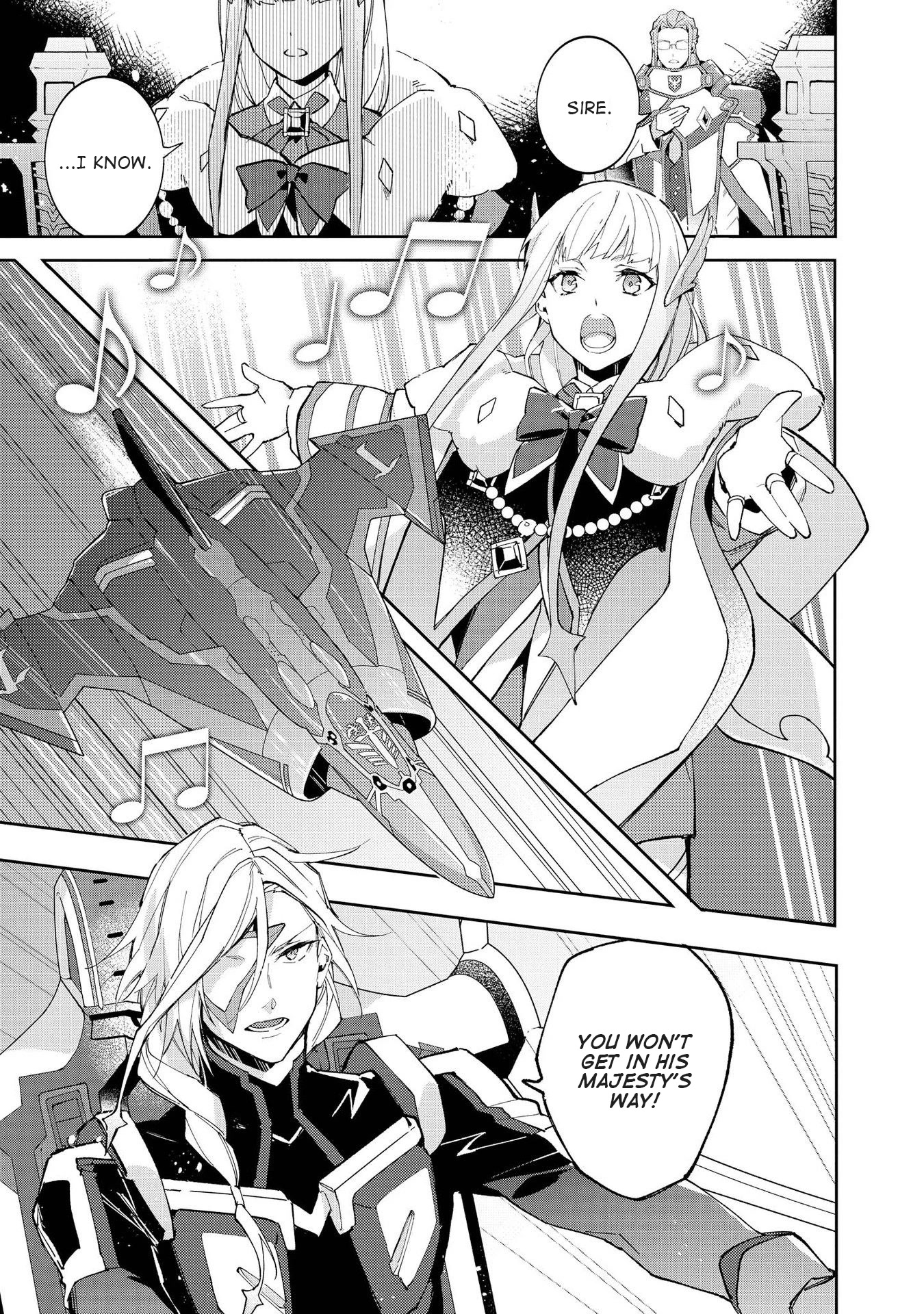 Macross Delta Kuroki Tsubasa no Shiro Kishi Chapter 10 page 17 - Chapter 10: Where Choices Take You