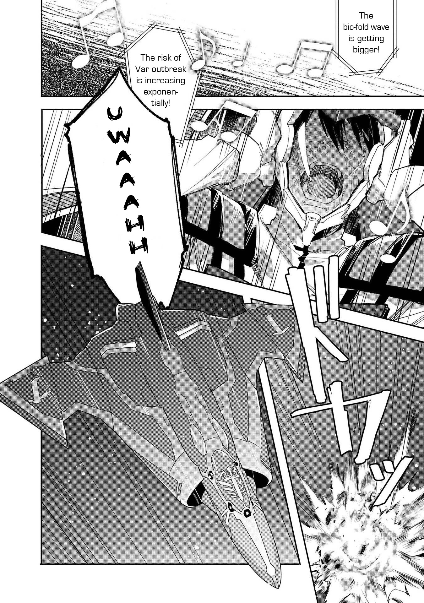 Macross Delta Kuroki Tsubasa no Shiro Kishi Chapter 10 page 2 - Chapter 10: Where Choices Take You
