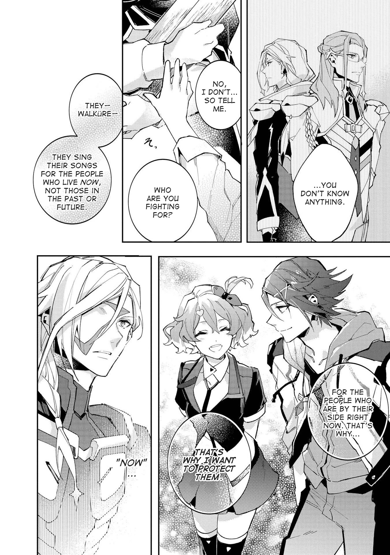 Macross Delta Kuroki Tsubasa no Shiro Kishi Chapter 10 page 26 - Chapter 10: Where Choices Take You