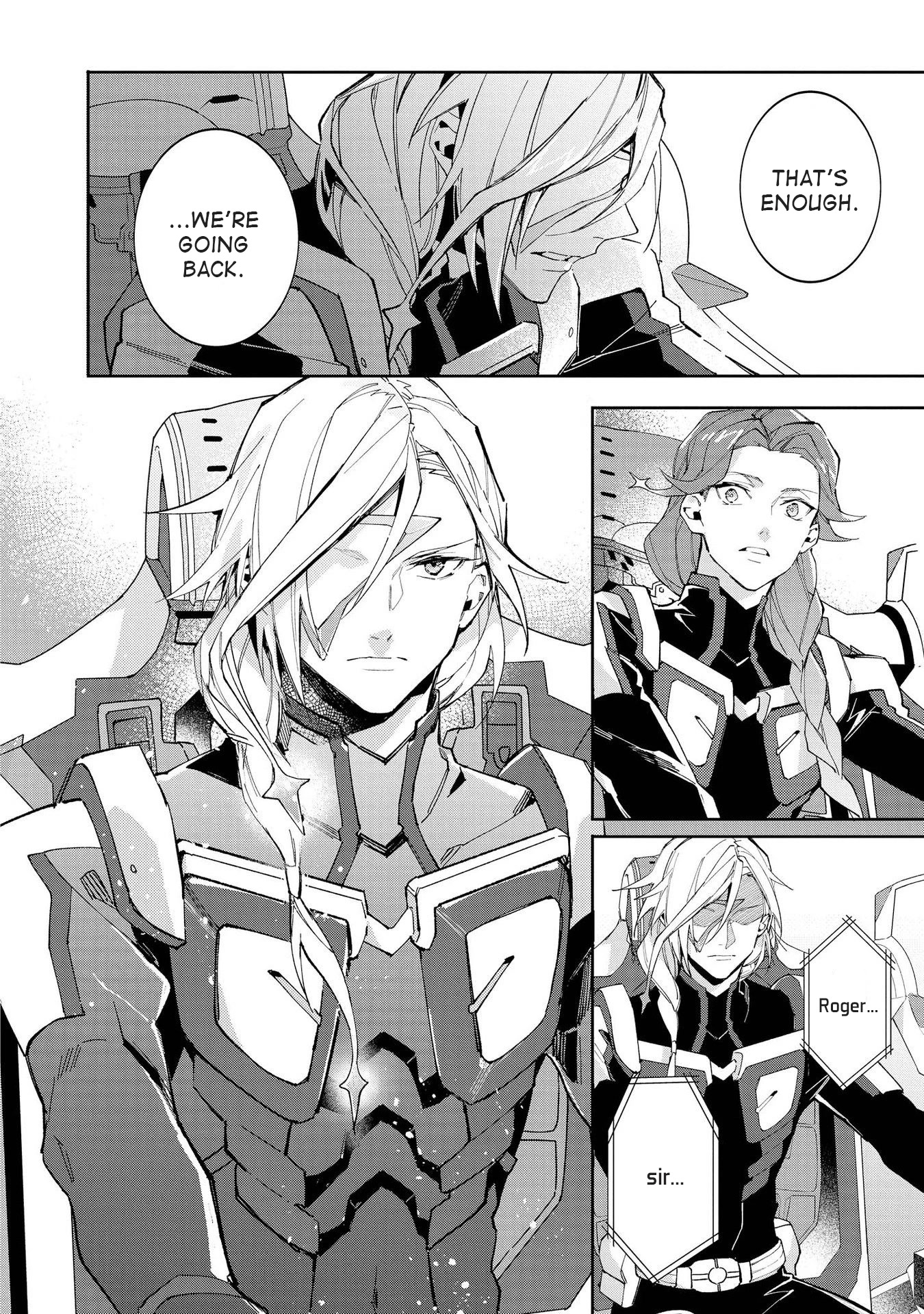Macross Delta Kuroki Tsubasa no Shiro Kishi Chapter 10 page 28 - Chapter 10: Where Choices Take You