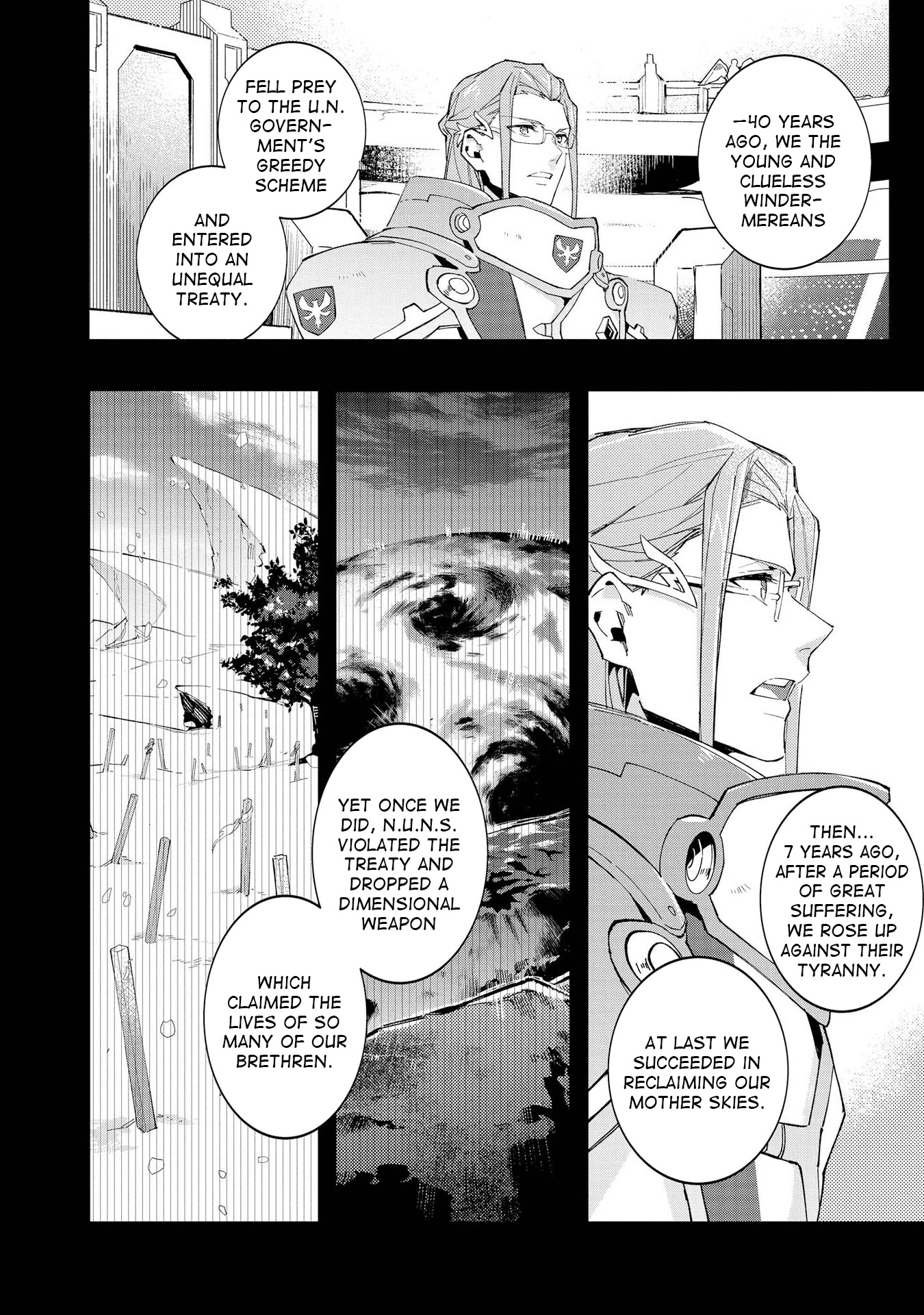 Macross Delta Kuroki Tsubasa no Shiro Kishi Chapter 10 page 6 - Chapter 10: Where Choices Take You