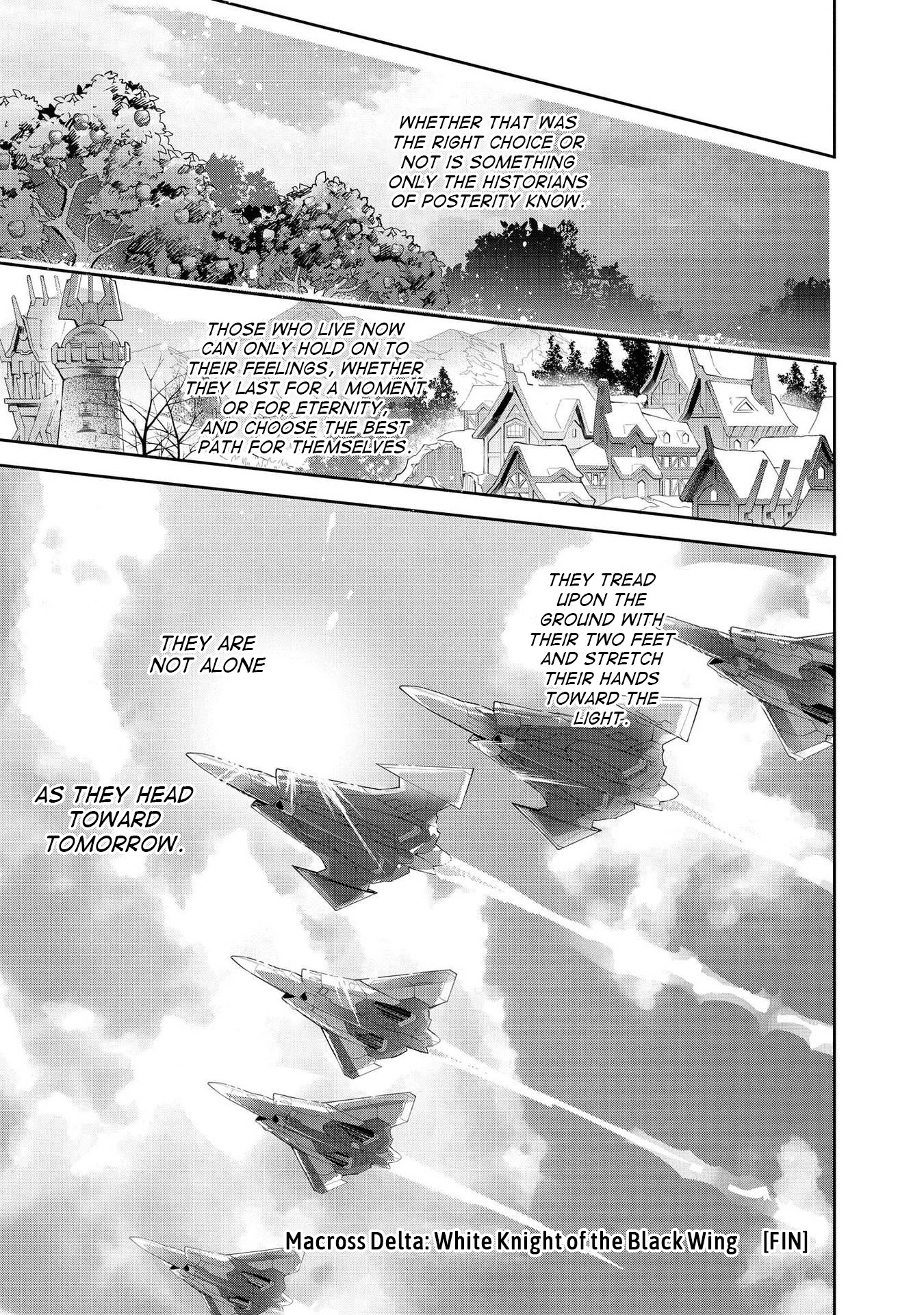 Macross Delta Kuroki Tsubasa no Shiro Kishi Chapter 11 page 29 - Chapter 11: Aura Sala